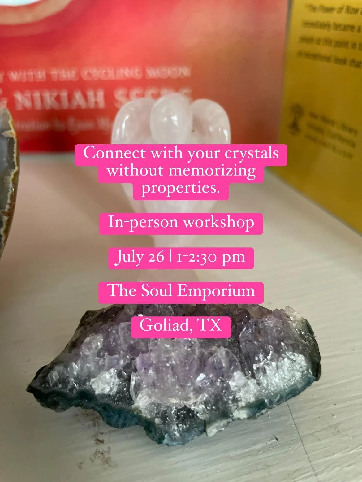 💎 You don&rsquo;t need to memorize every crystal in the book to work with them.

You just need to listen&mdash;and be open to a relationship.

Most people think they need to learn all the &ldquo;meanings&rdquo; of every stone before they can begin. 
