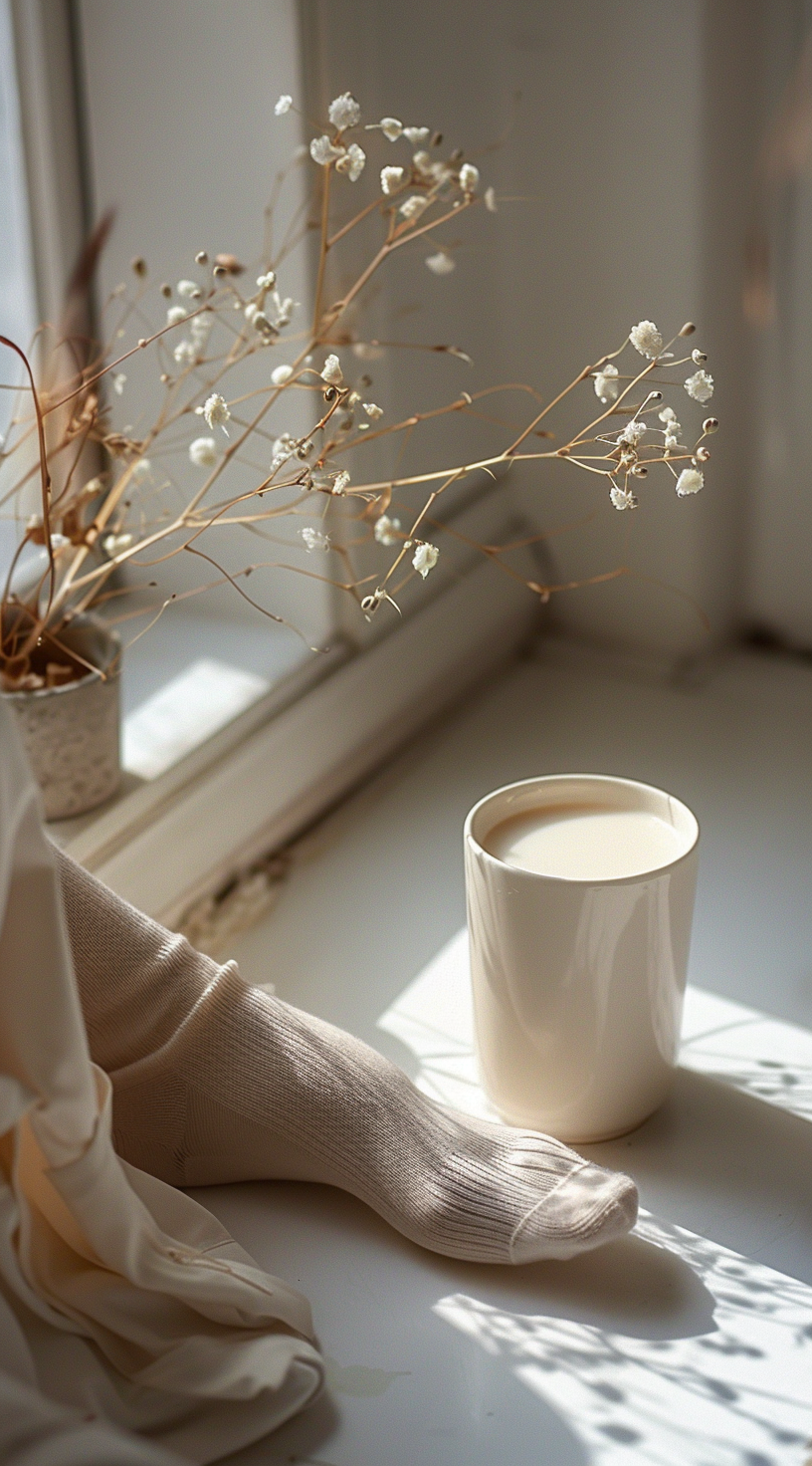 contentelixirs_08518_a_persons_feet_beside_a_cup_of_sour_milk_a1fda8d0-1e89-4687-9184-fa7fb1e22f80_1.png