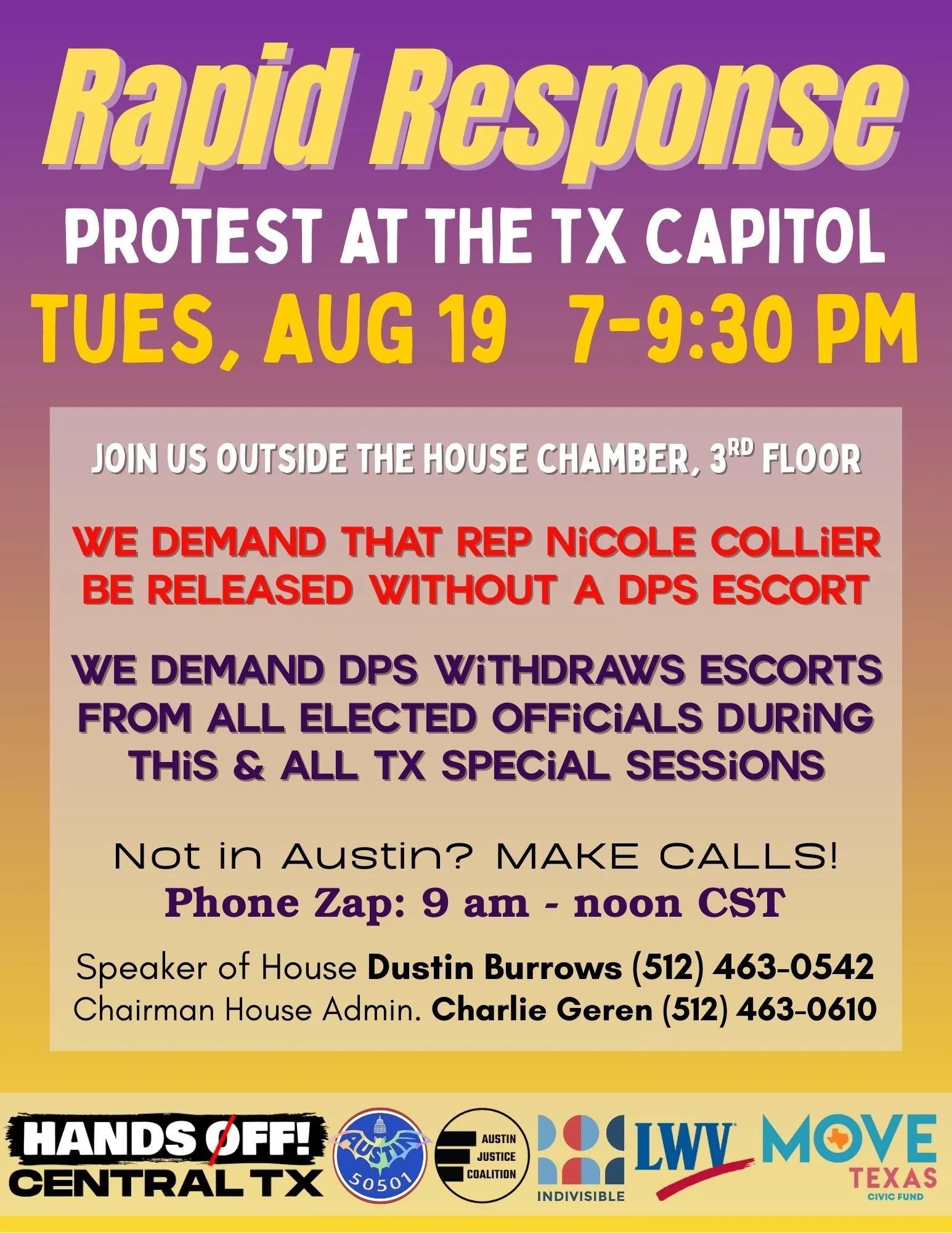 Rapid Response: TX Capitol