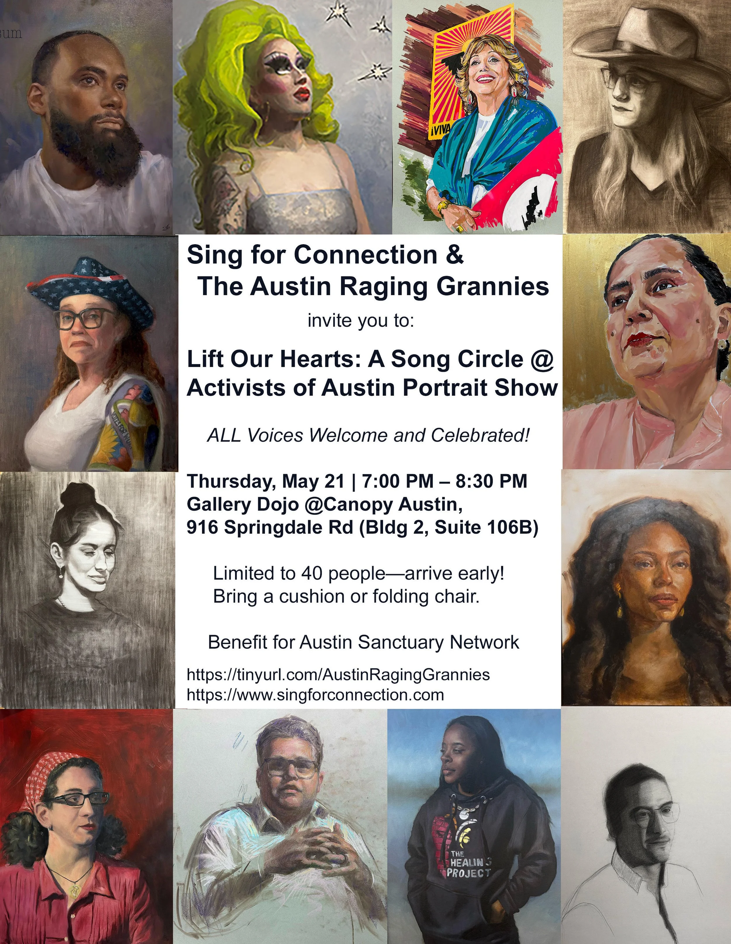 Song Circle @ Activists of Austin Portrait Show