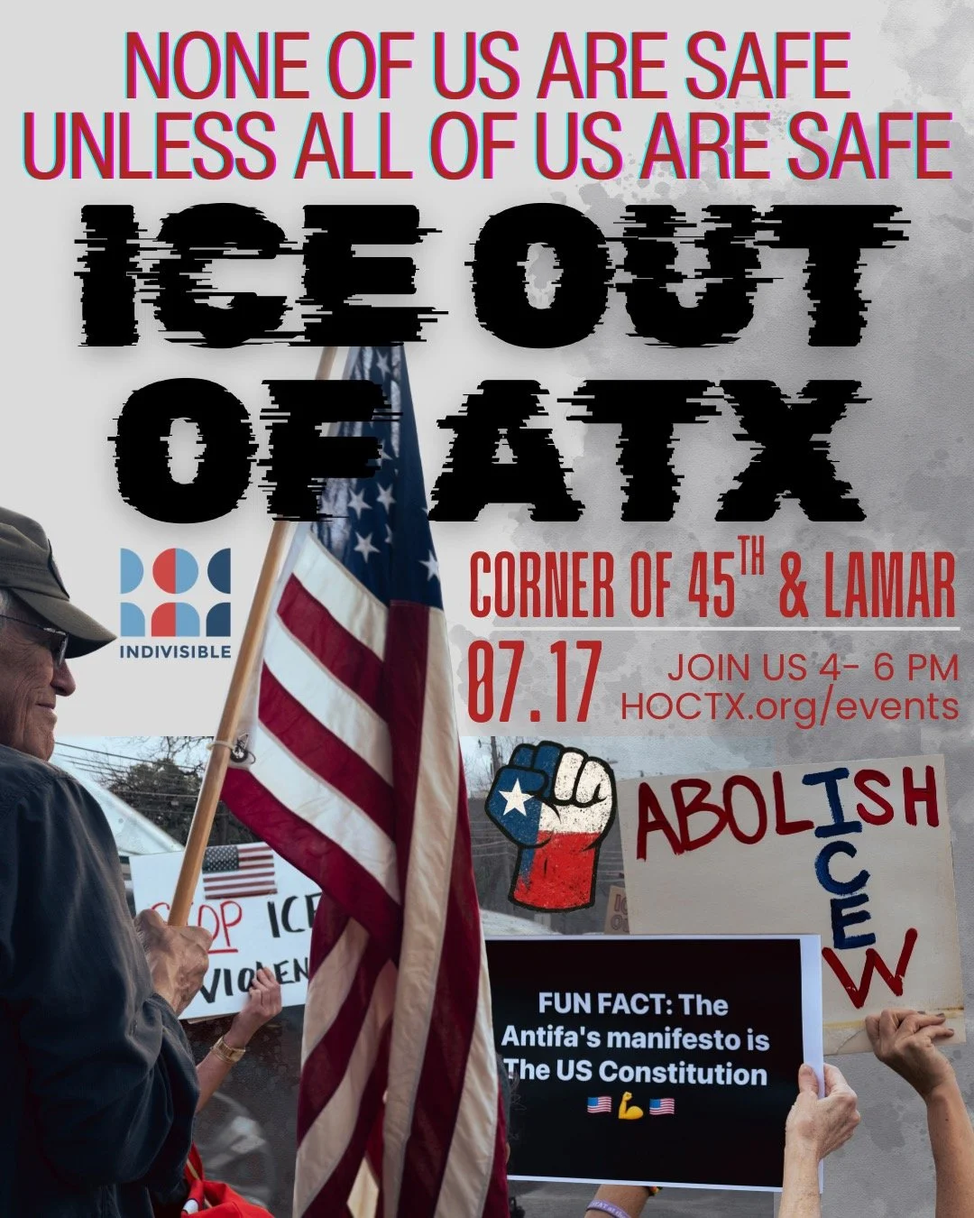 ICE OUT OF ATX