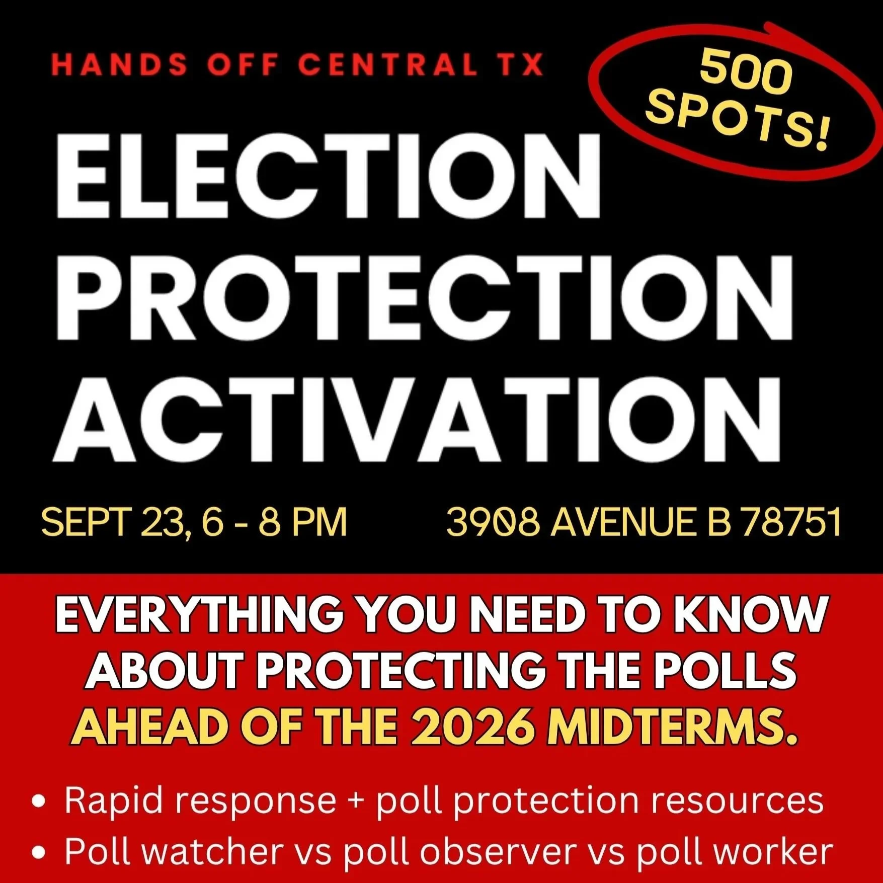Election Protection  Workshop