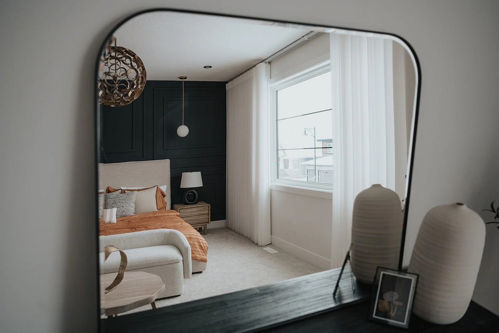 Make your windows stand out with statement blinds that combine texture, tone, and tailored design.