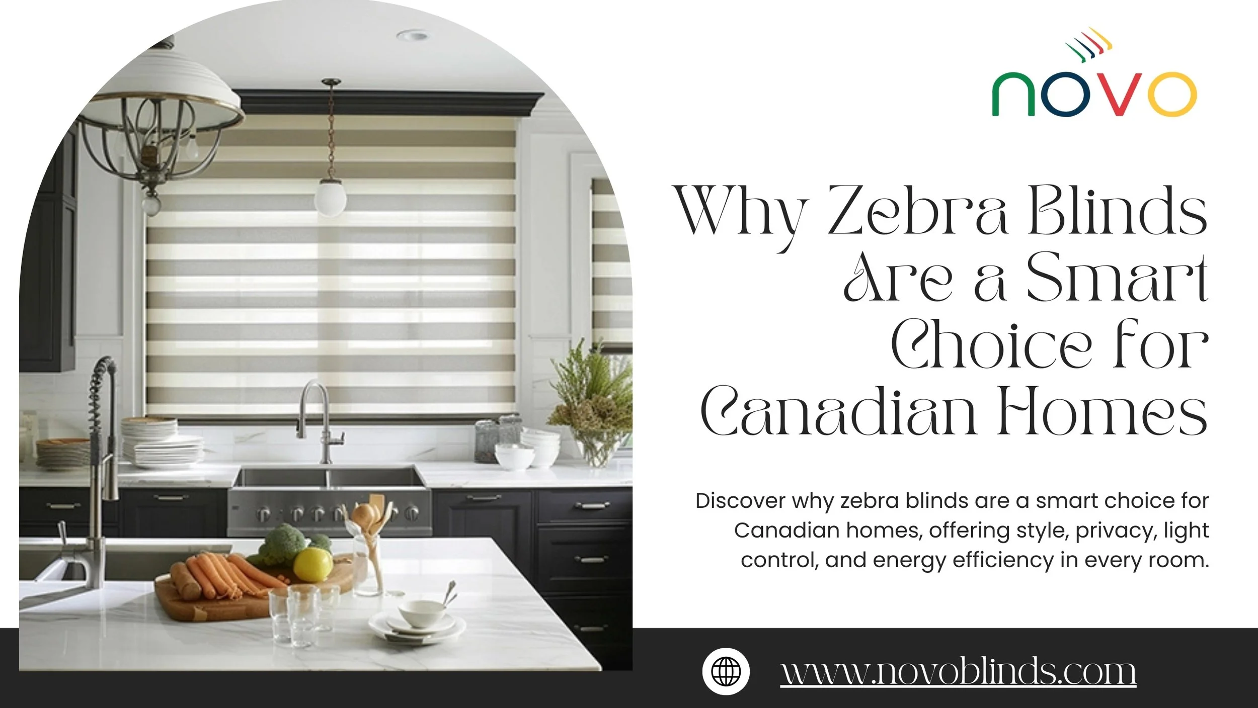 Why Zebra Blinds Are a Smart Choice for Canadian Homes