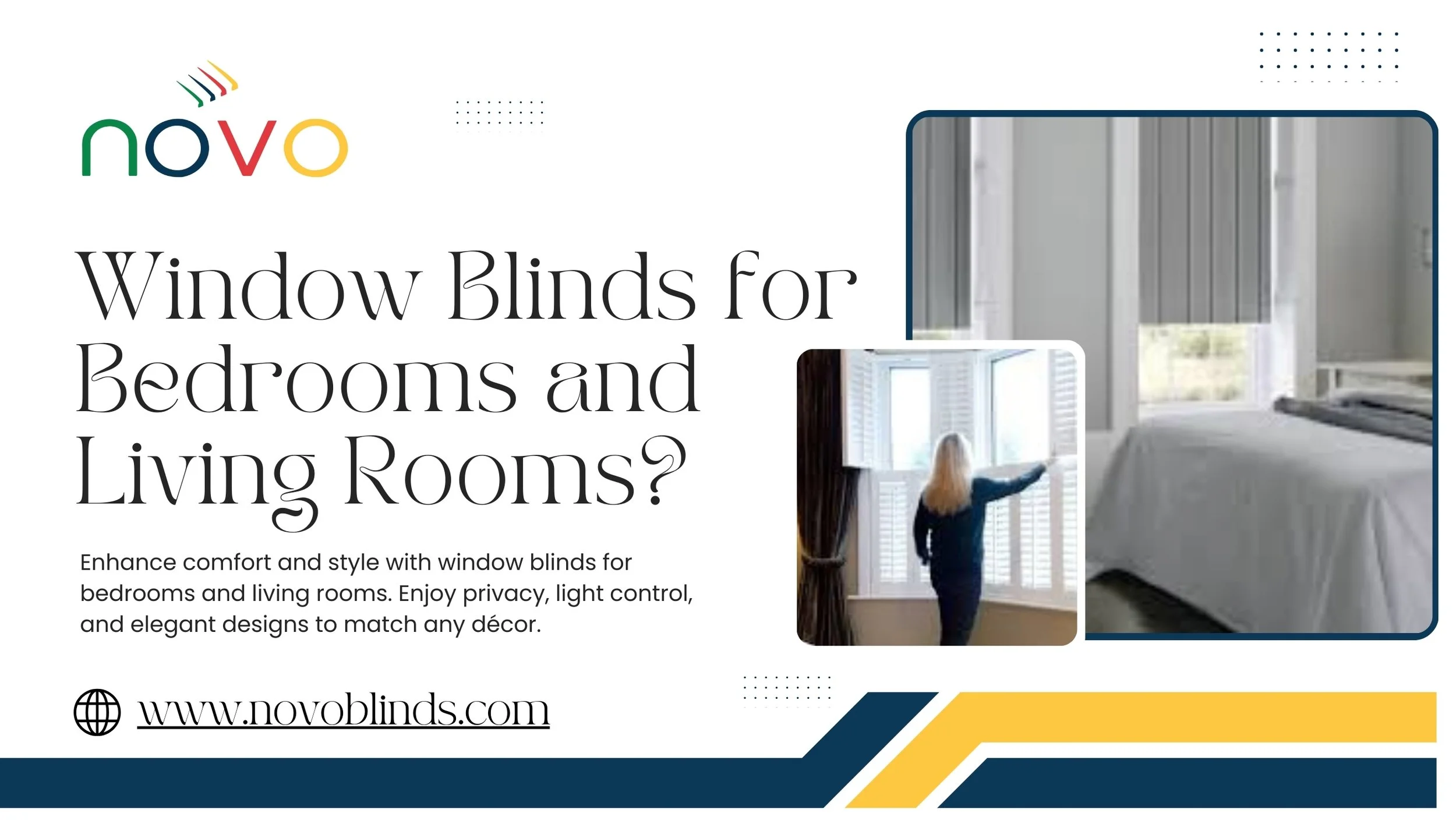 Which Window Blinds Are Best for Bedrooms and Living Rooms?