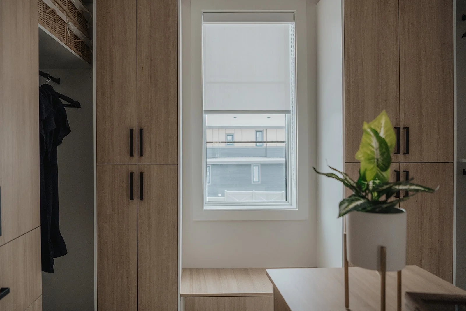 Bring your Edmonton home into the future with sleek motorized blinds, ideal for convenience and efficiency.