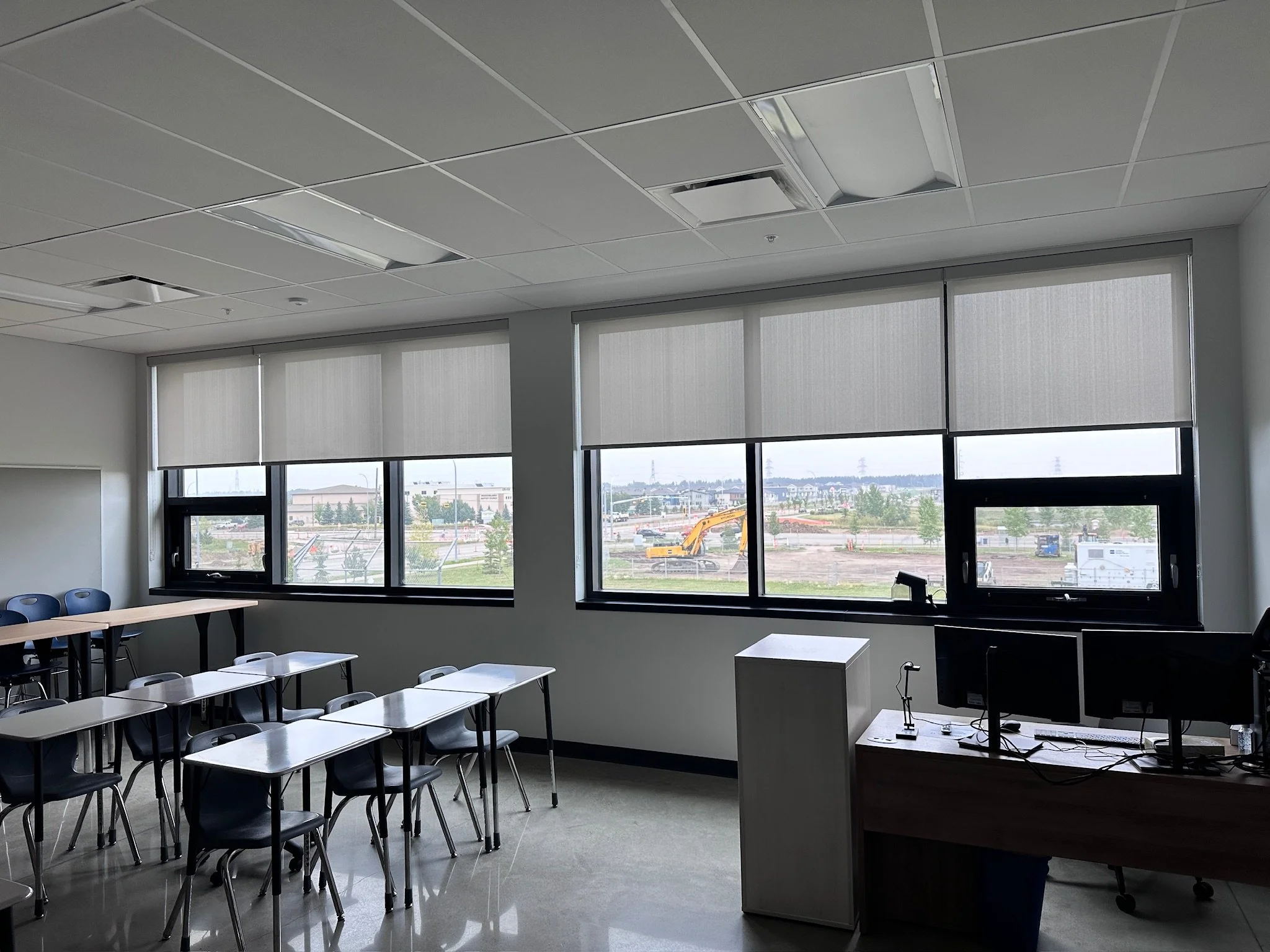 Control light, enhance privacy, and reduce glare with commercial blinds from Novo Blinds
