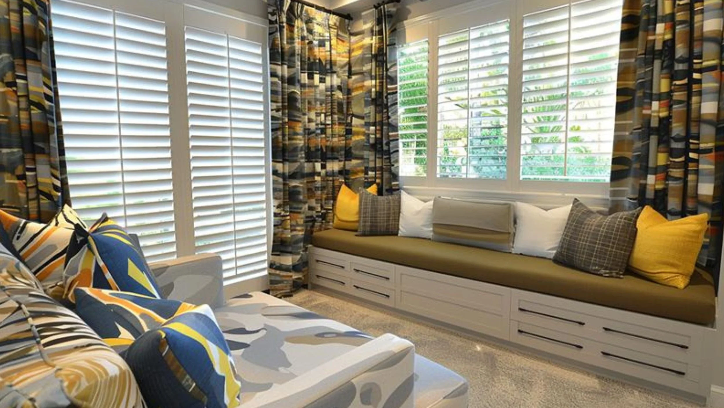 Contemporary Window Treatment