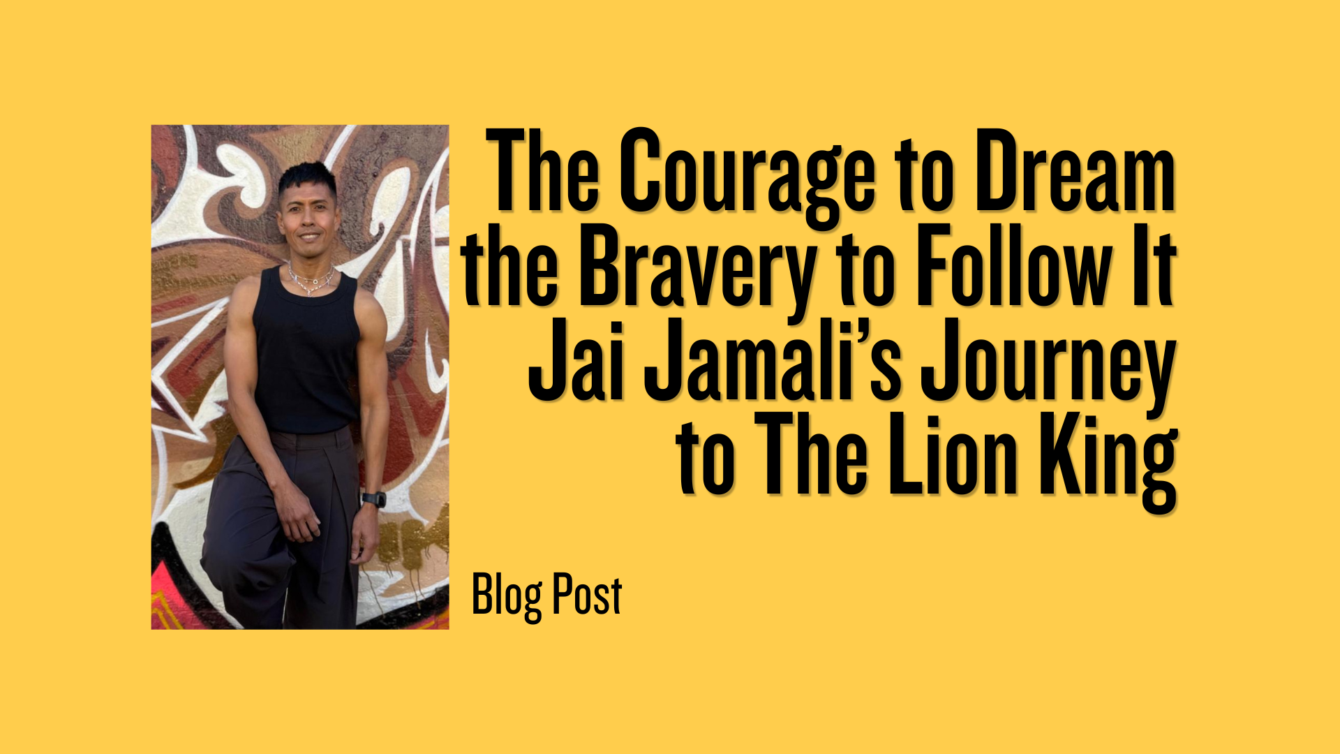The Courage to Dream and the Bravery to Follow It: Jai Jamali’s Journey in Dance