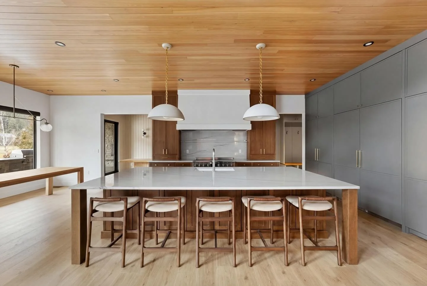 There is a certain magic that happens when clients fully embrace the possibilities of a true custom build. 

This kitchen was a collaboration rooted in complete trust, allowing us to lean into those rich wood tones and intentional details that make t