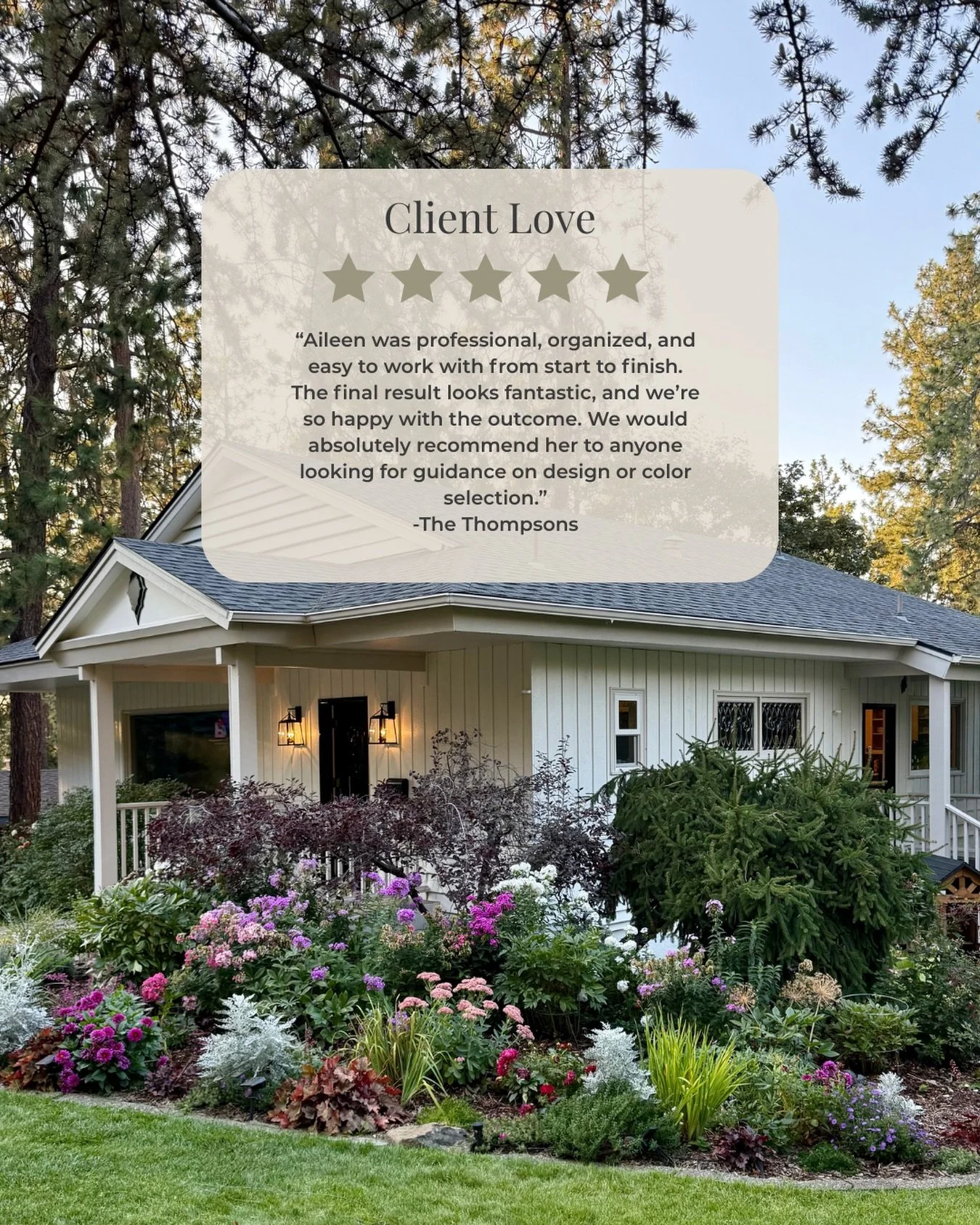 The projects are rewarding, but the people are what make this work so special. 

Grateful for the trust, collaboration, and kind words from clients who make what we do so meaningful. ✨