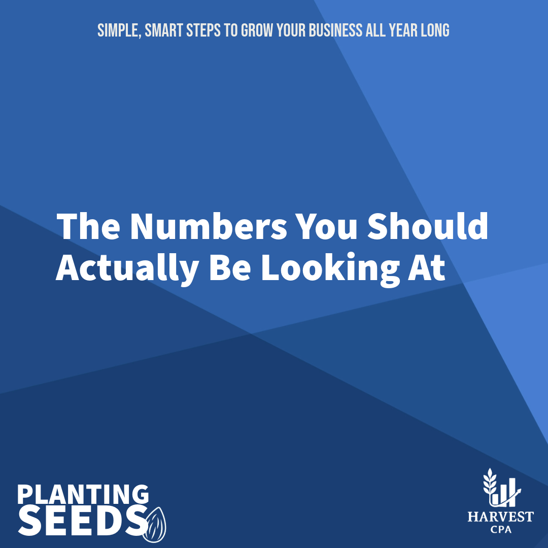 The Numbers You Should Actually Be Looking At&nbsp;