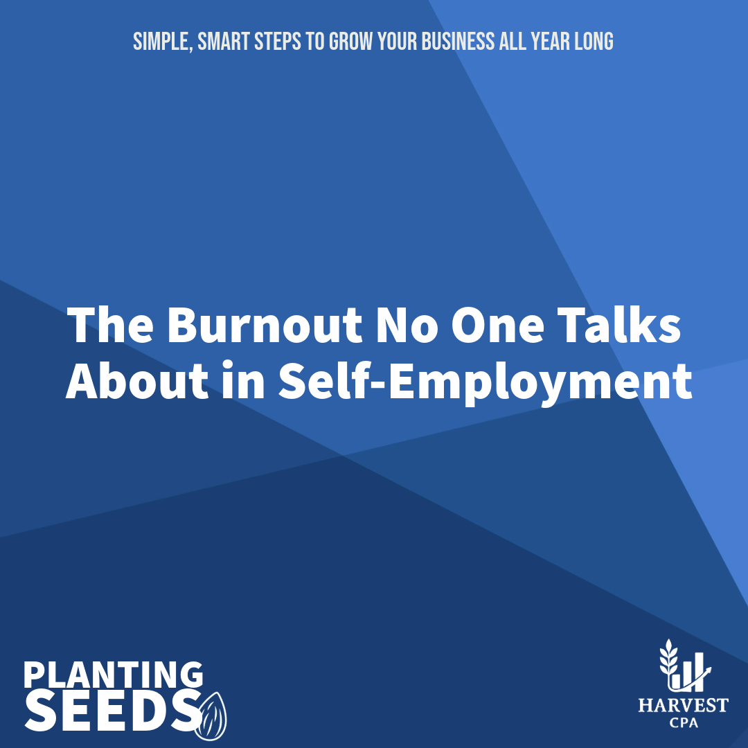 The Burnout No One Talks About in Self-Employment