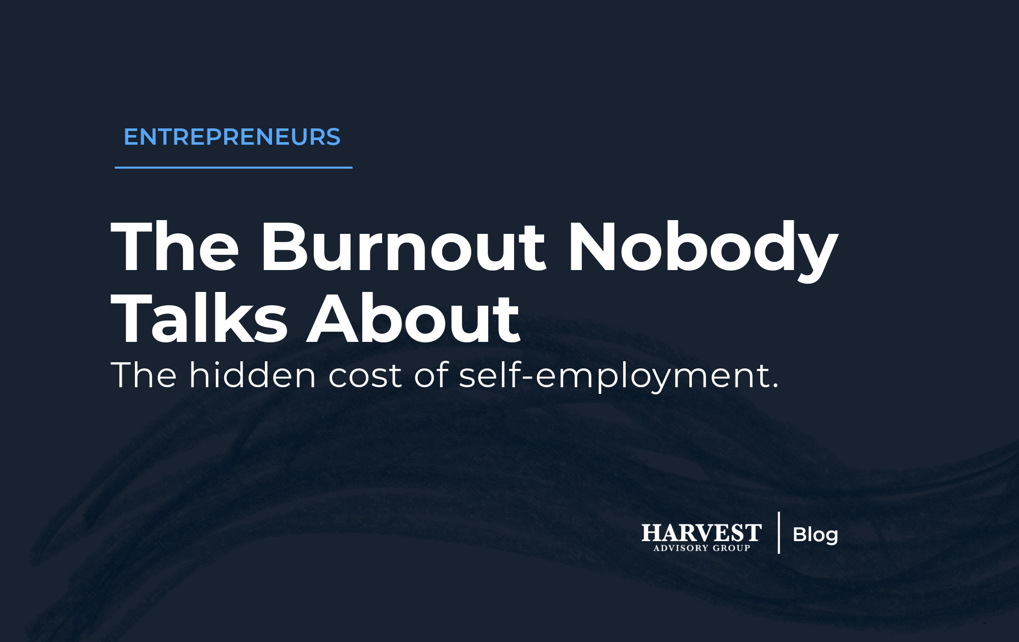The Burnout No One Talks About in Self-Employment
