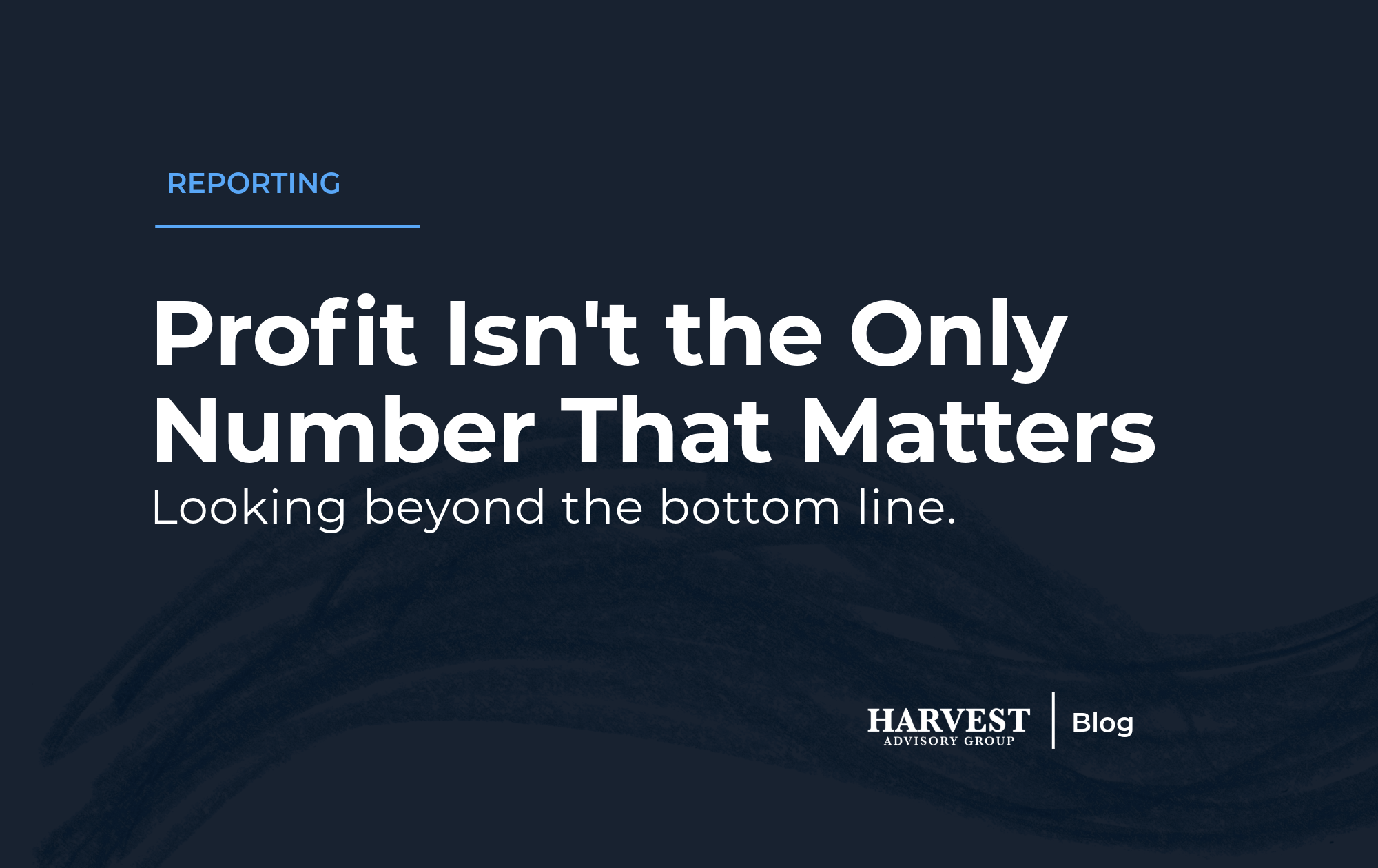 Profit Isn’t the Only Number That Matters&nbsp;