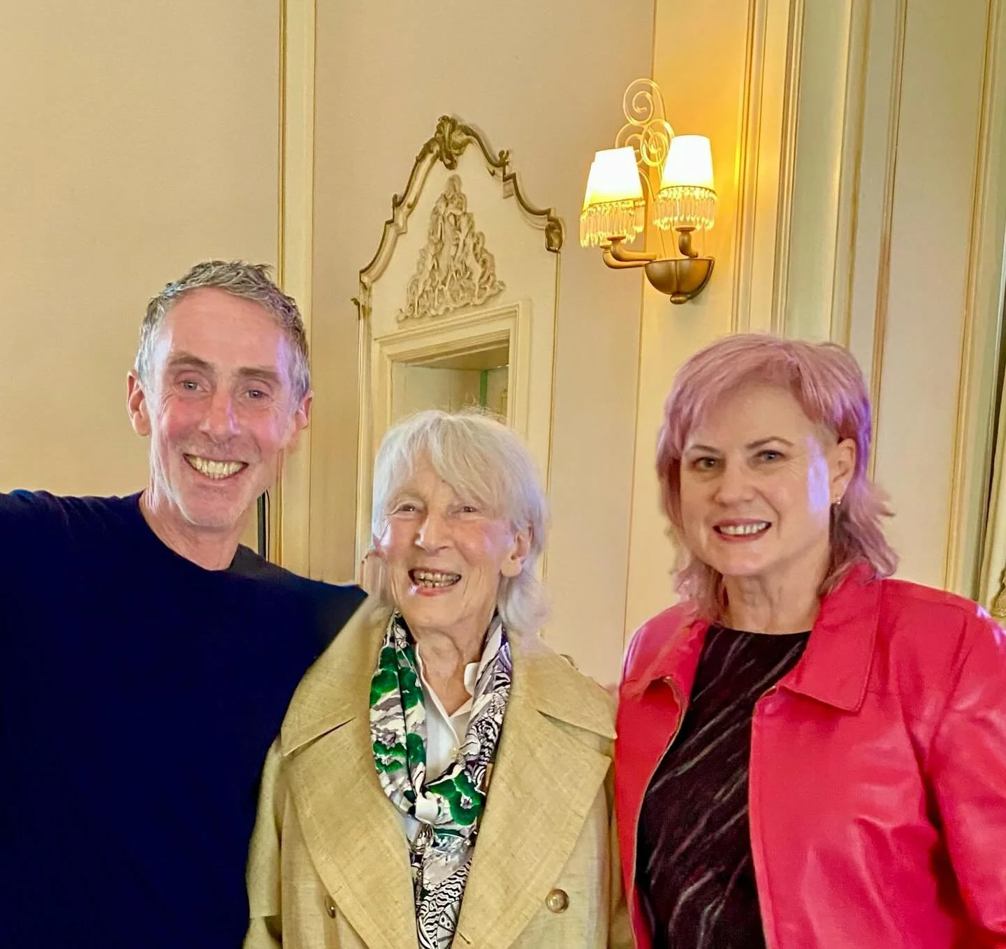 I rarely seek out celebrities or introduce myself to famous people. Having had a television actor boyfriend in my twenties, I know how annoying and invasive the constant attention can be. 

I&rsquo;m content to appreciate the work of talented people 