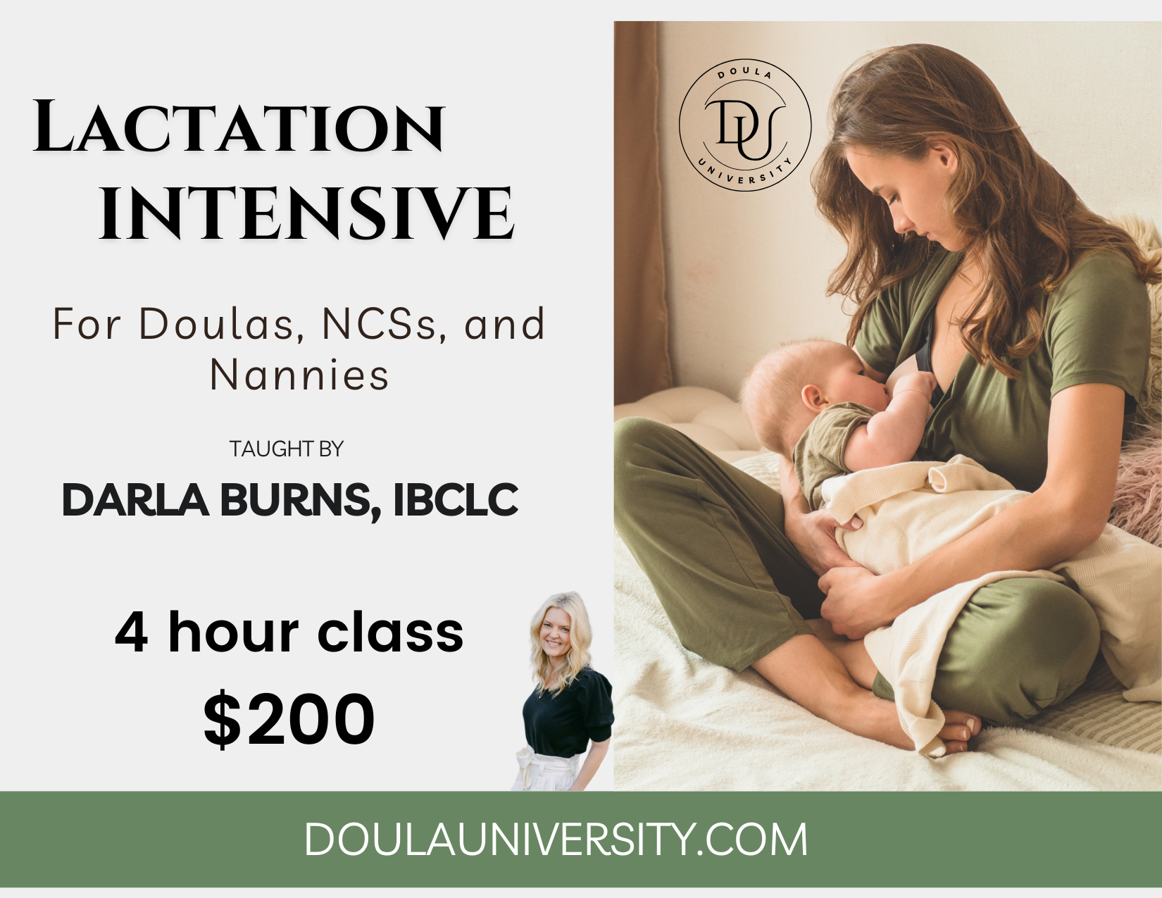 Lactation Intensive for Doulas and NCSs