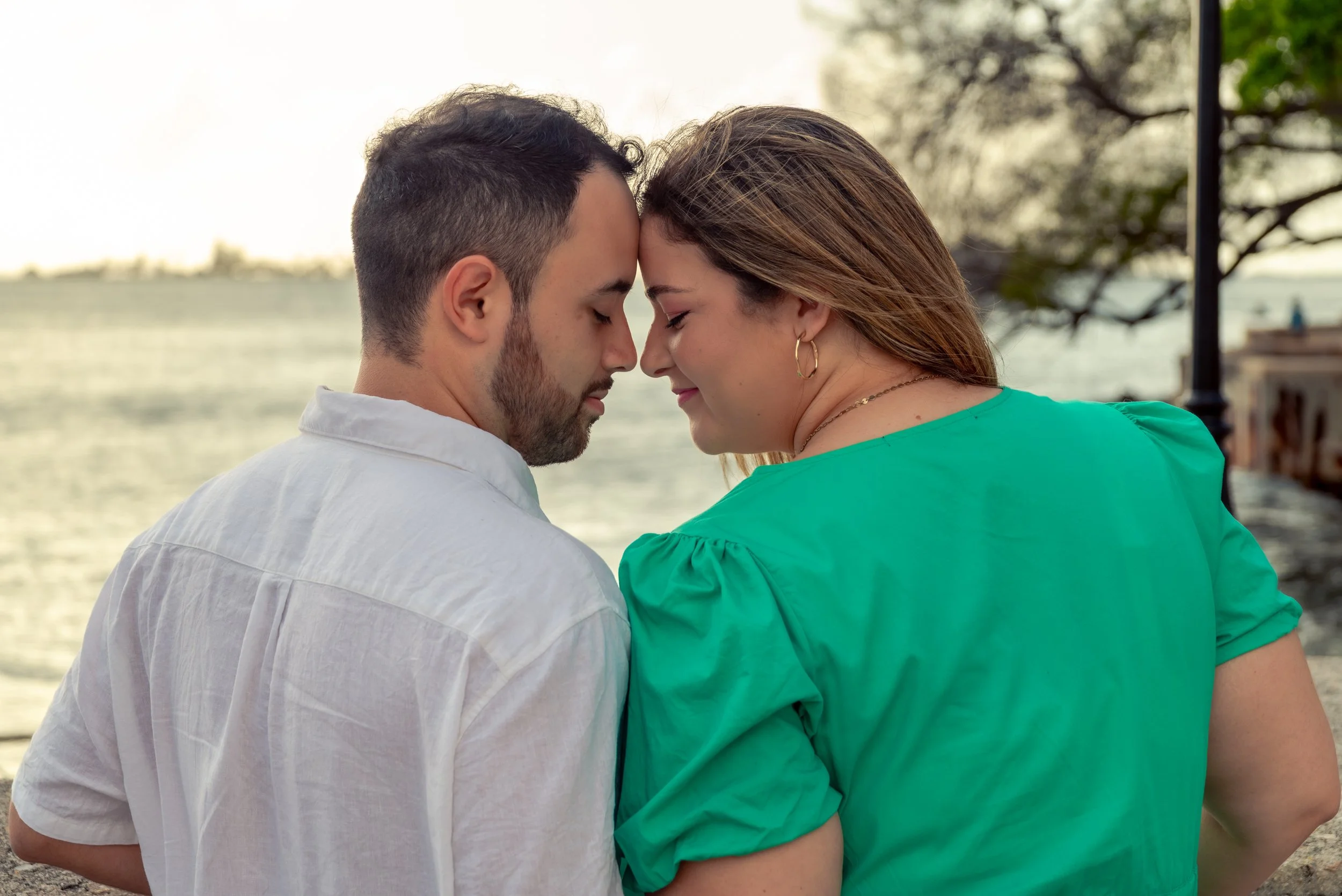 A happy couple just engaged in Old San Juan, Puerto Rico.jpg