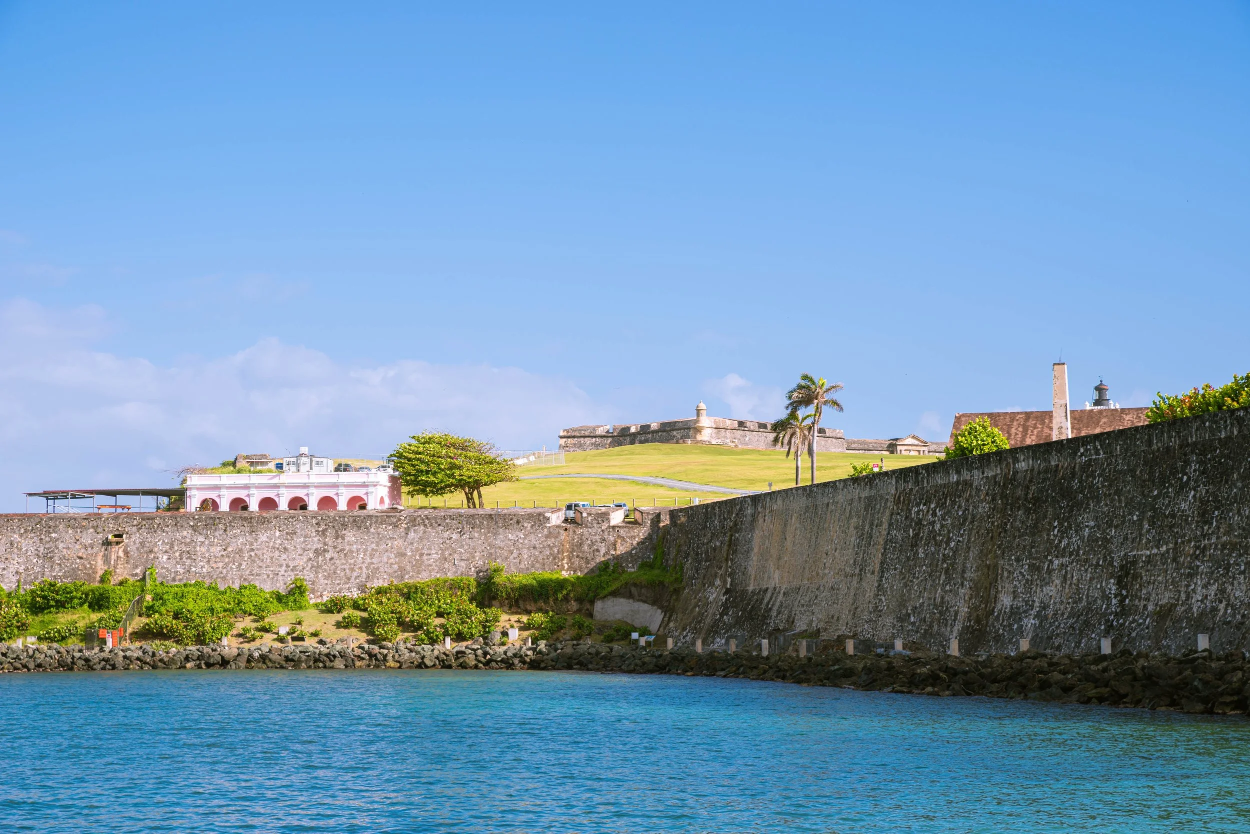 Historic coastal fort in San Juan, Puerto Rico