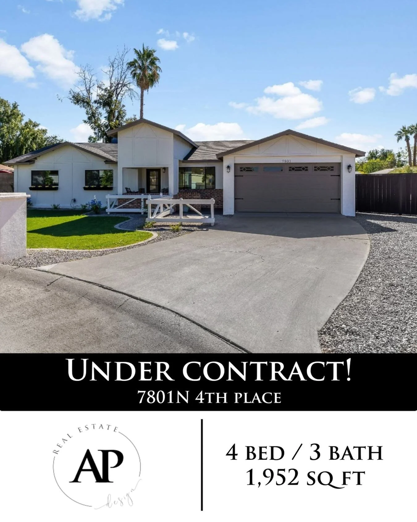 🏠 Another one off the market! Thrilled to have this property under contract. Excited to see my clients start their next chapter!

Start your home journey today. Reach out to get started!

#AZHomesForSale
#AZInteriorDesign
#PhoenixInteriorDesign
Ariz