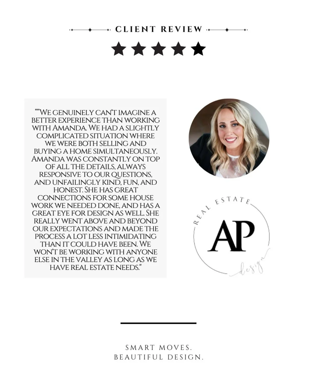 The best part of this work is the people I get to help along the way.

From the first conversation to closing day, my goal is always to make the process feel clear, thoughtful, and a little less overwhelming. I&rsquo;m grateful for every client who h