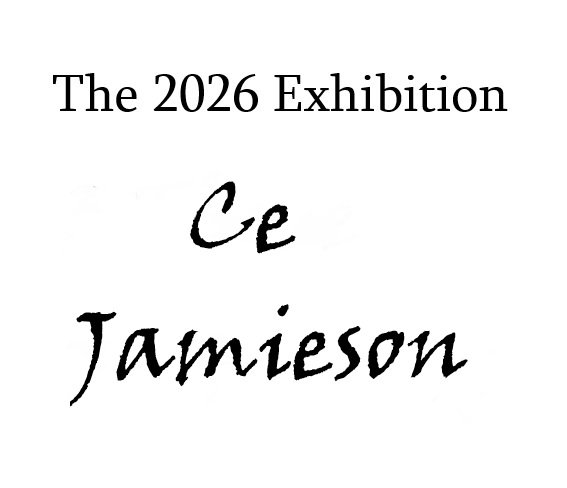 Text reading "The 2026 Exhibition Ce Jarnison" in black on a white background.