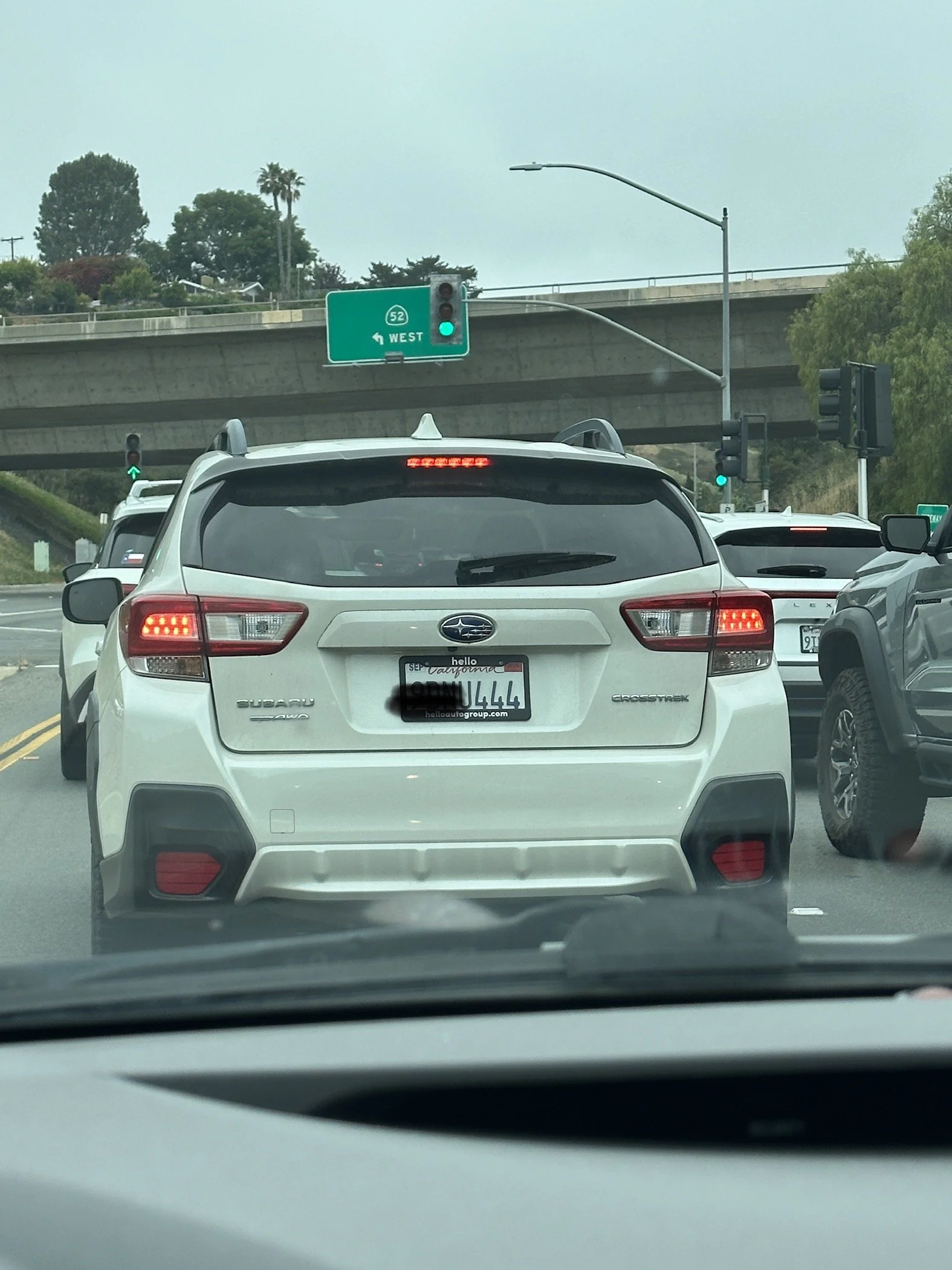 444 Licesne Plate San Diego