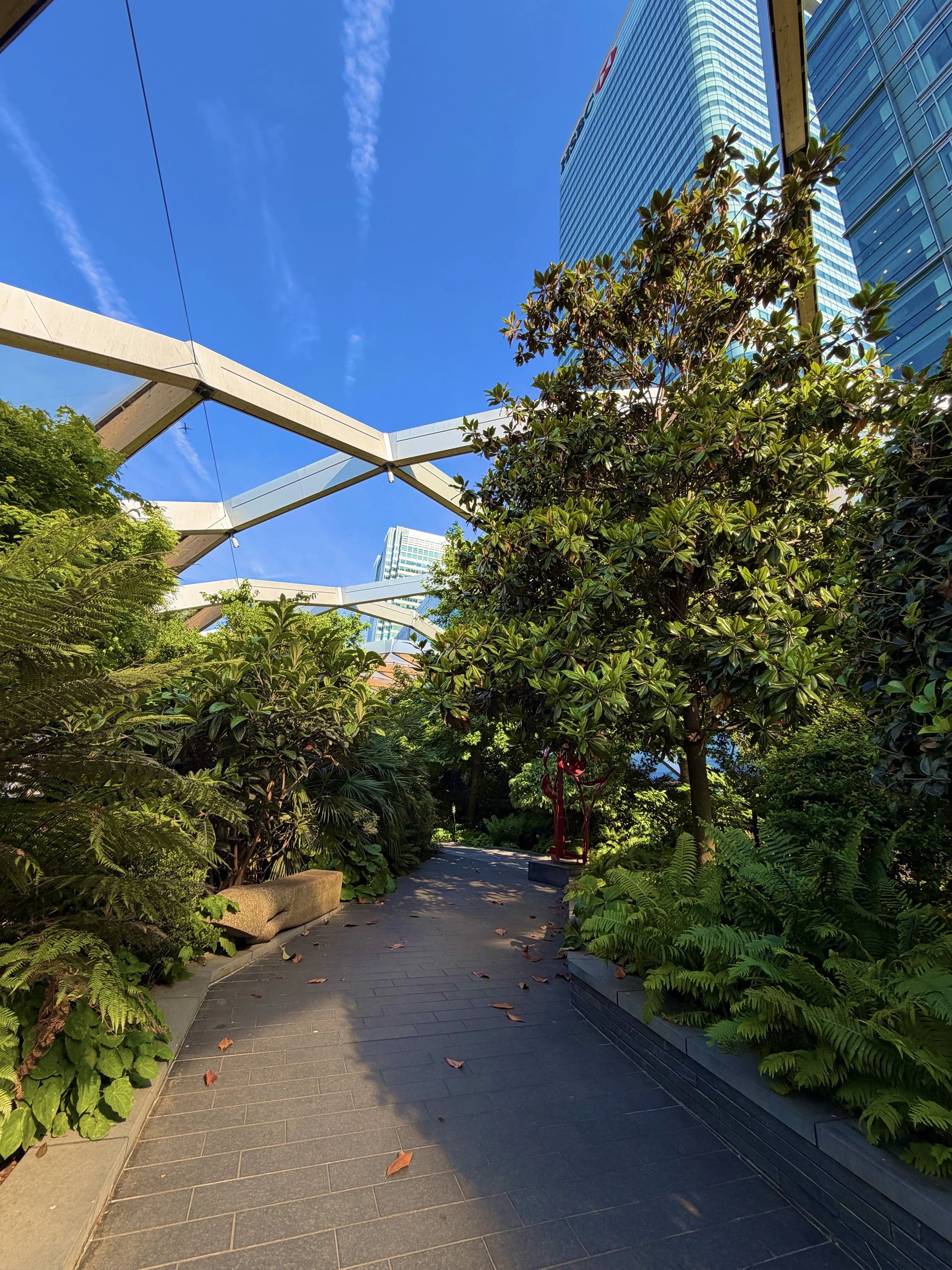 Crossrail Place Roof Garden 