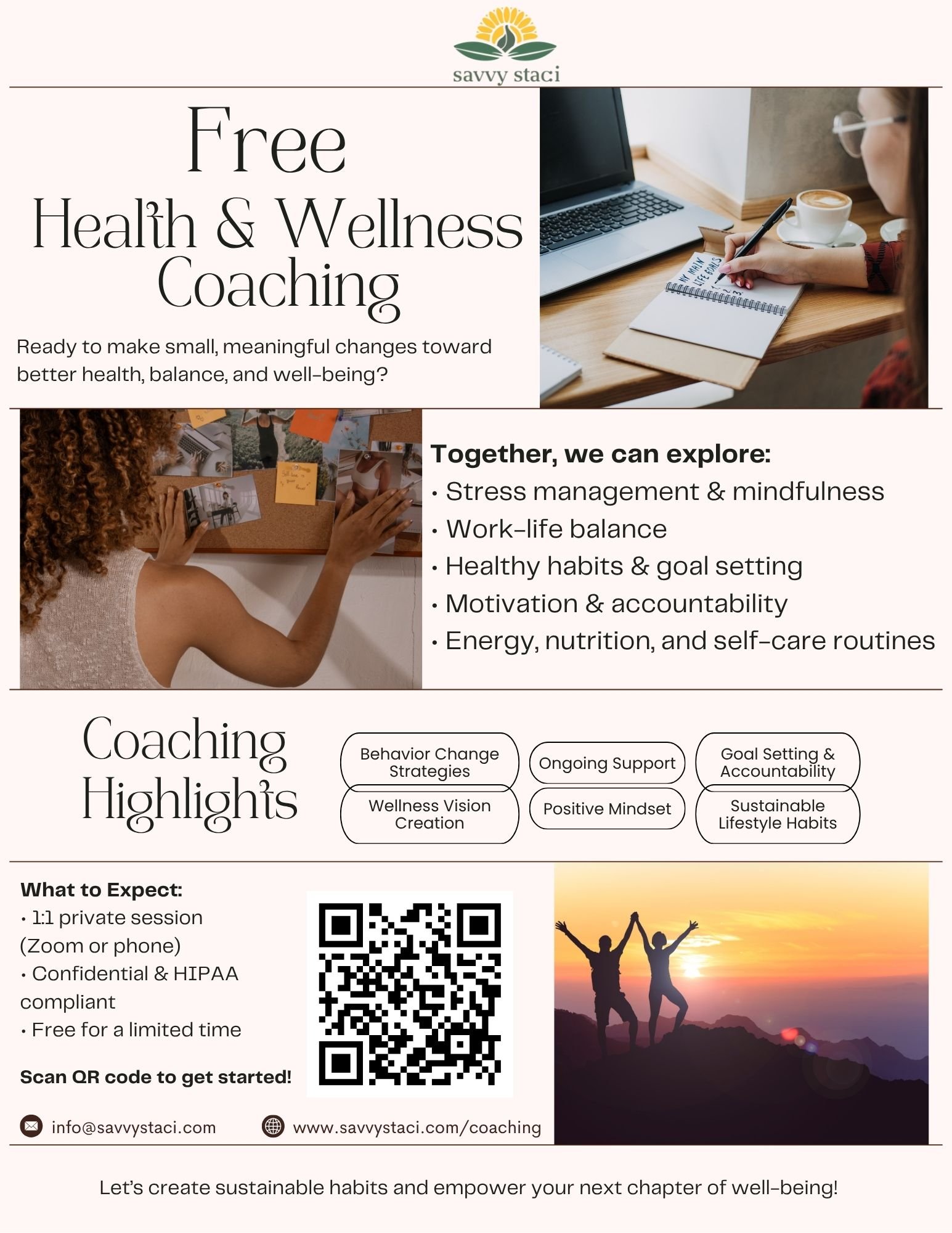 Free health and wellness coaching session virtual san diego