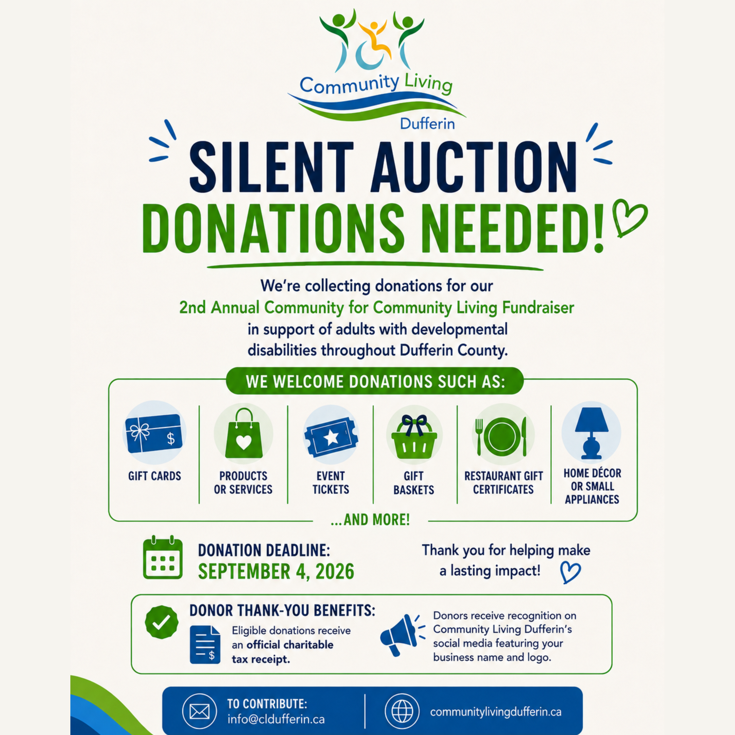 Silent Auction Donations Needed!