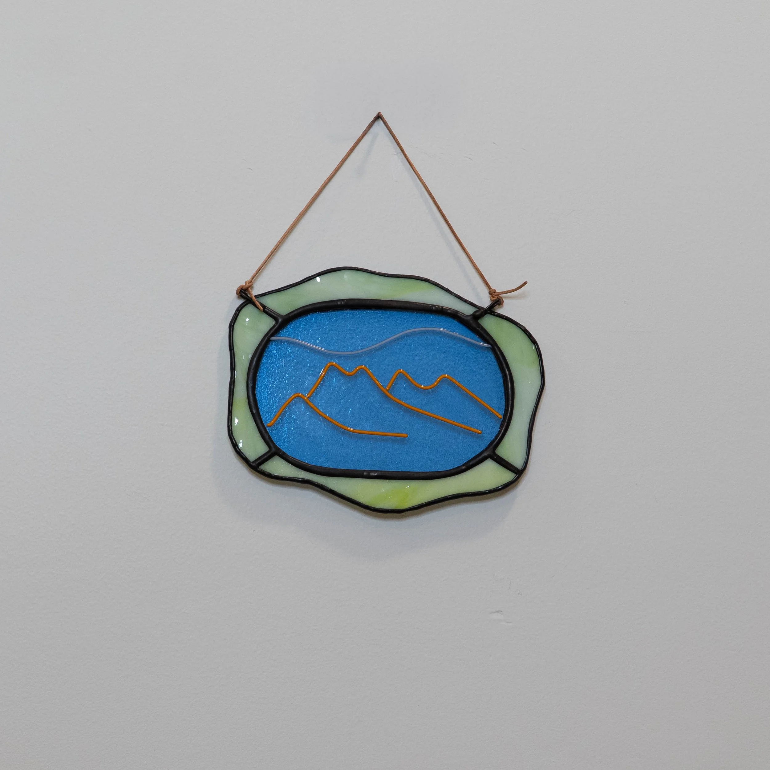 Line-art mountains #55