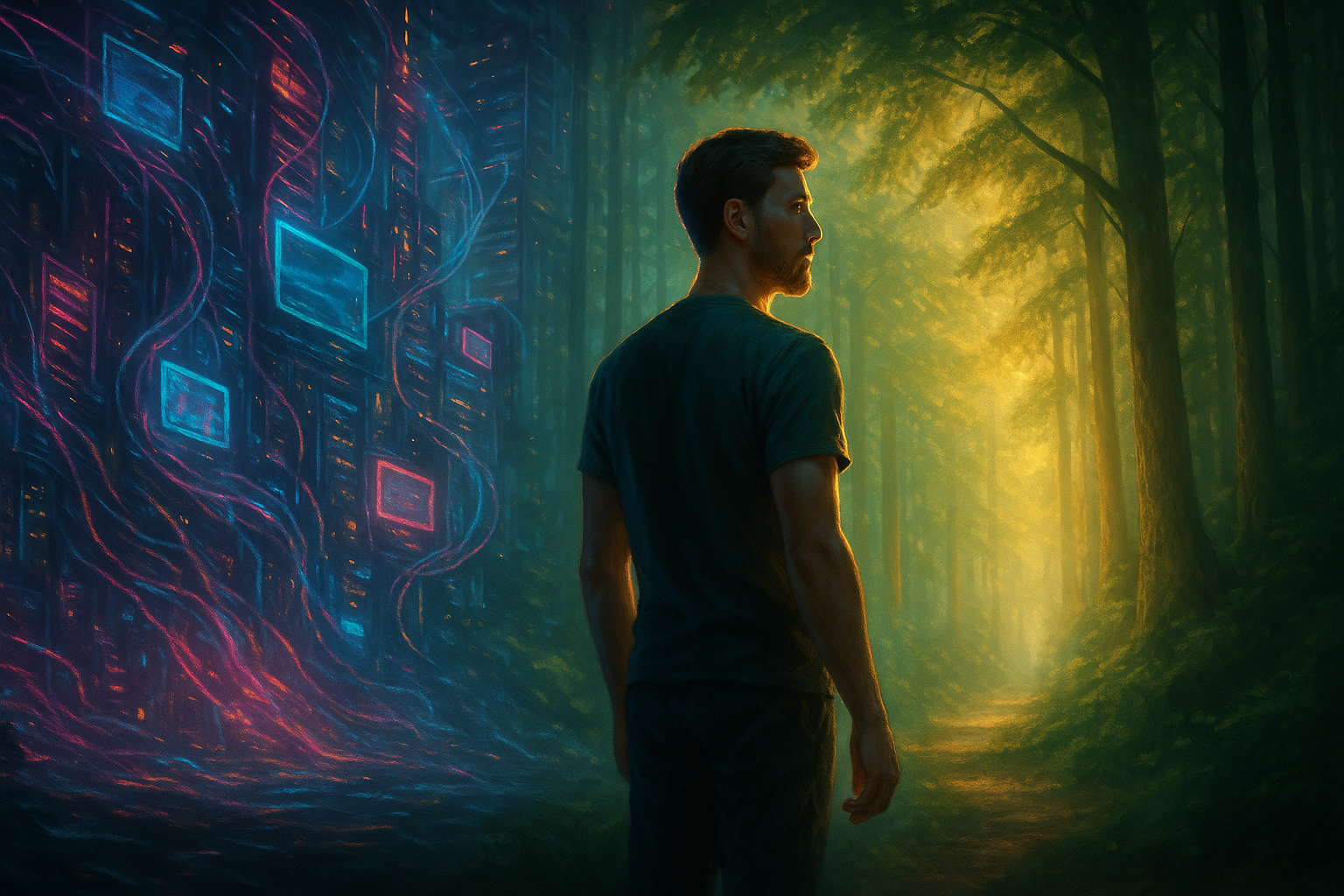 Breaking Free from the Noise: Escaping the Western Matrix of Distraction