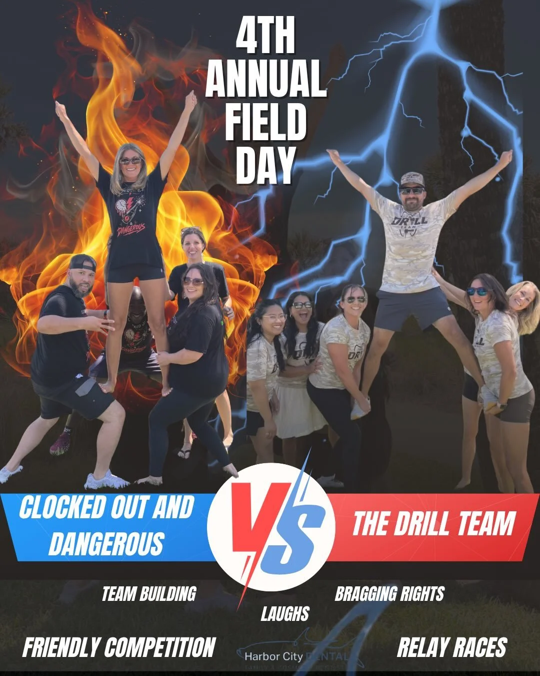 And the trophy 🏆 goes to the Drill Team!
#fieldday #teambonding #workfamily❤️ #dentallife
