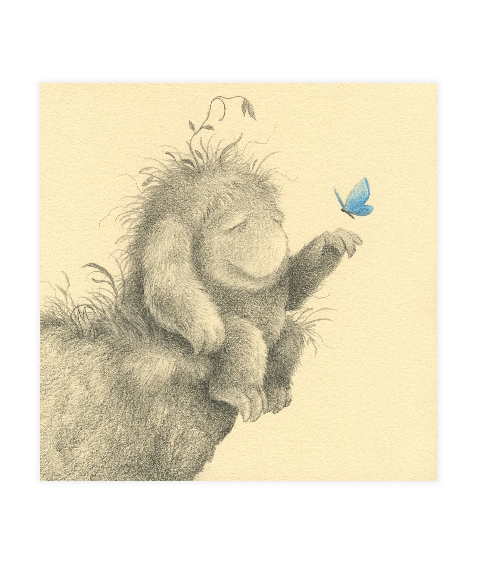 Sketchbook Drawing No. 9 - Within Reach (original drawing)