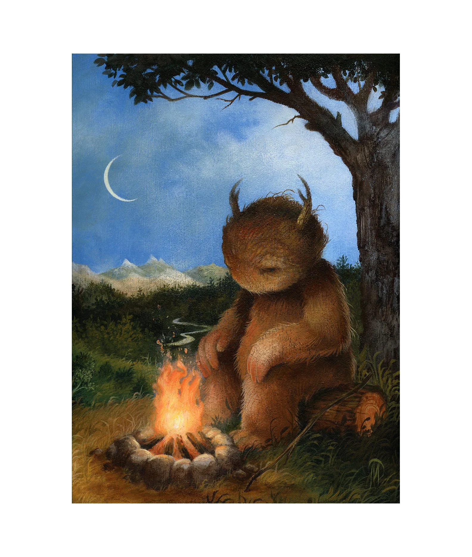 The First Spark (Original Painting)