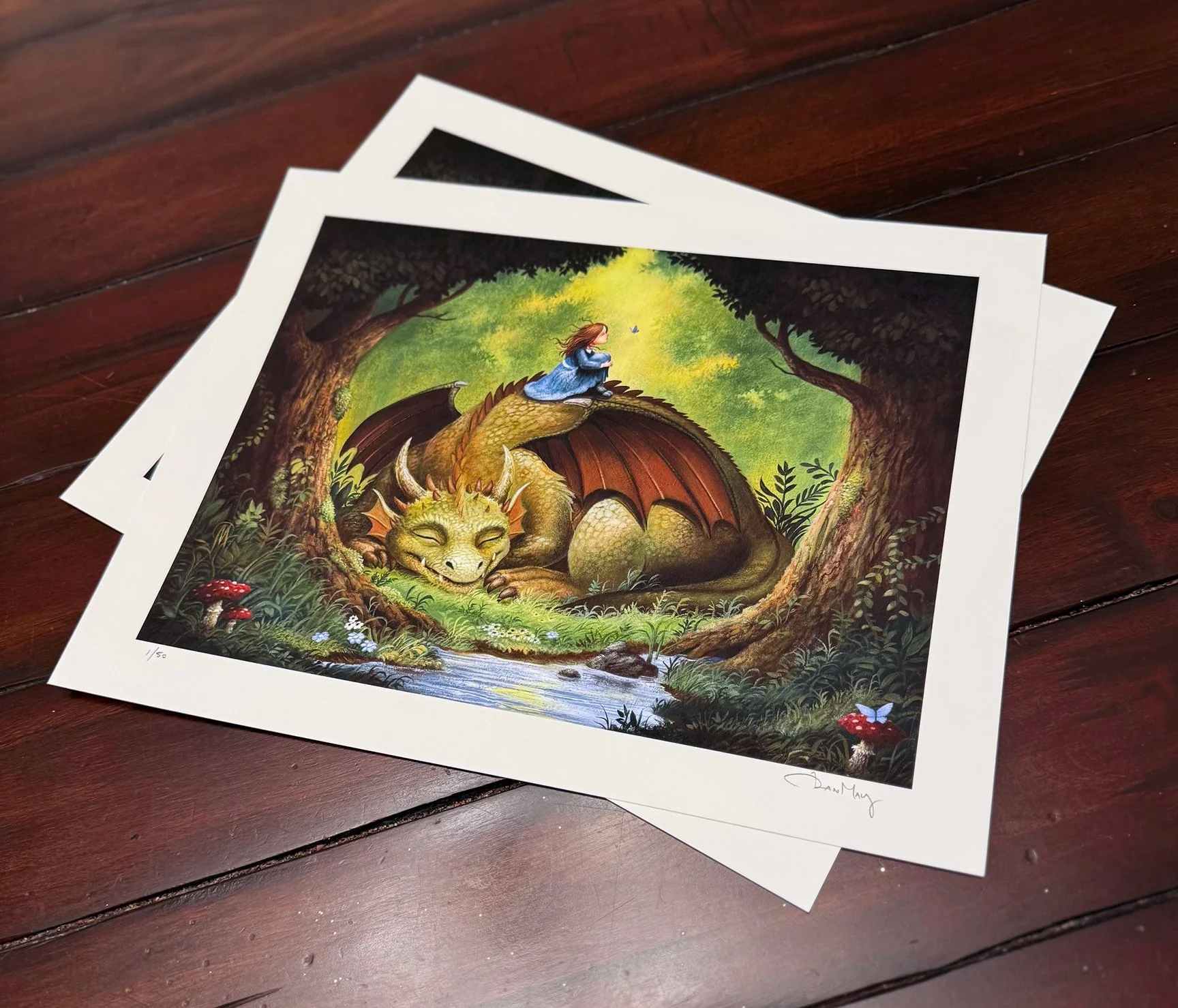 Once Upon a Dragon (Limited Edition Print) *AVAILABLE FOR 72 HOURS*