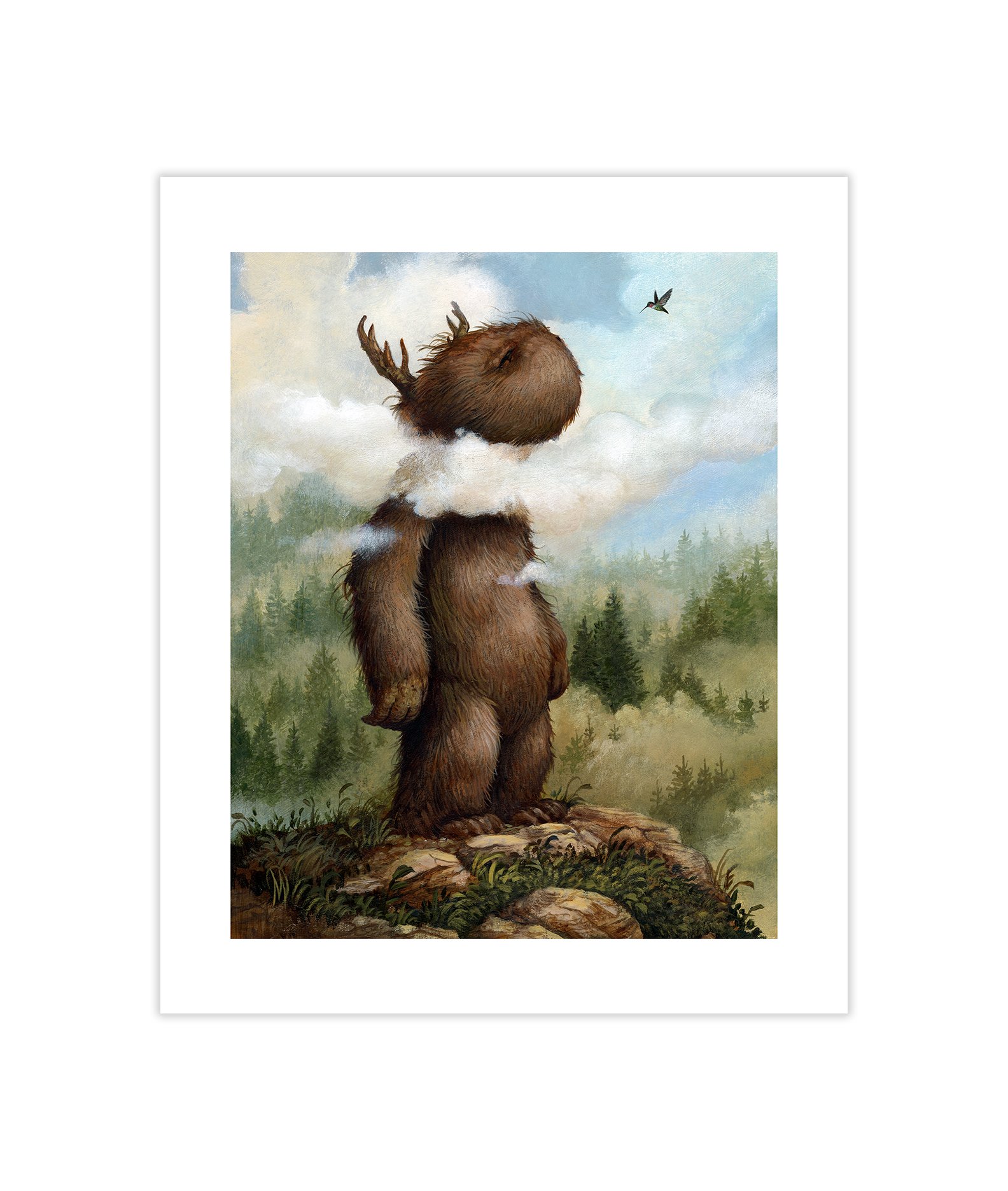Through the Clouds (Open Edition Print)