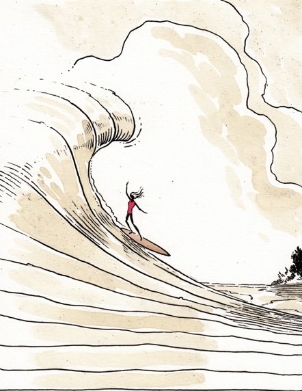 Surfer girl