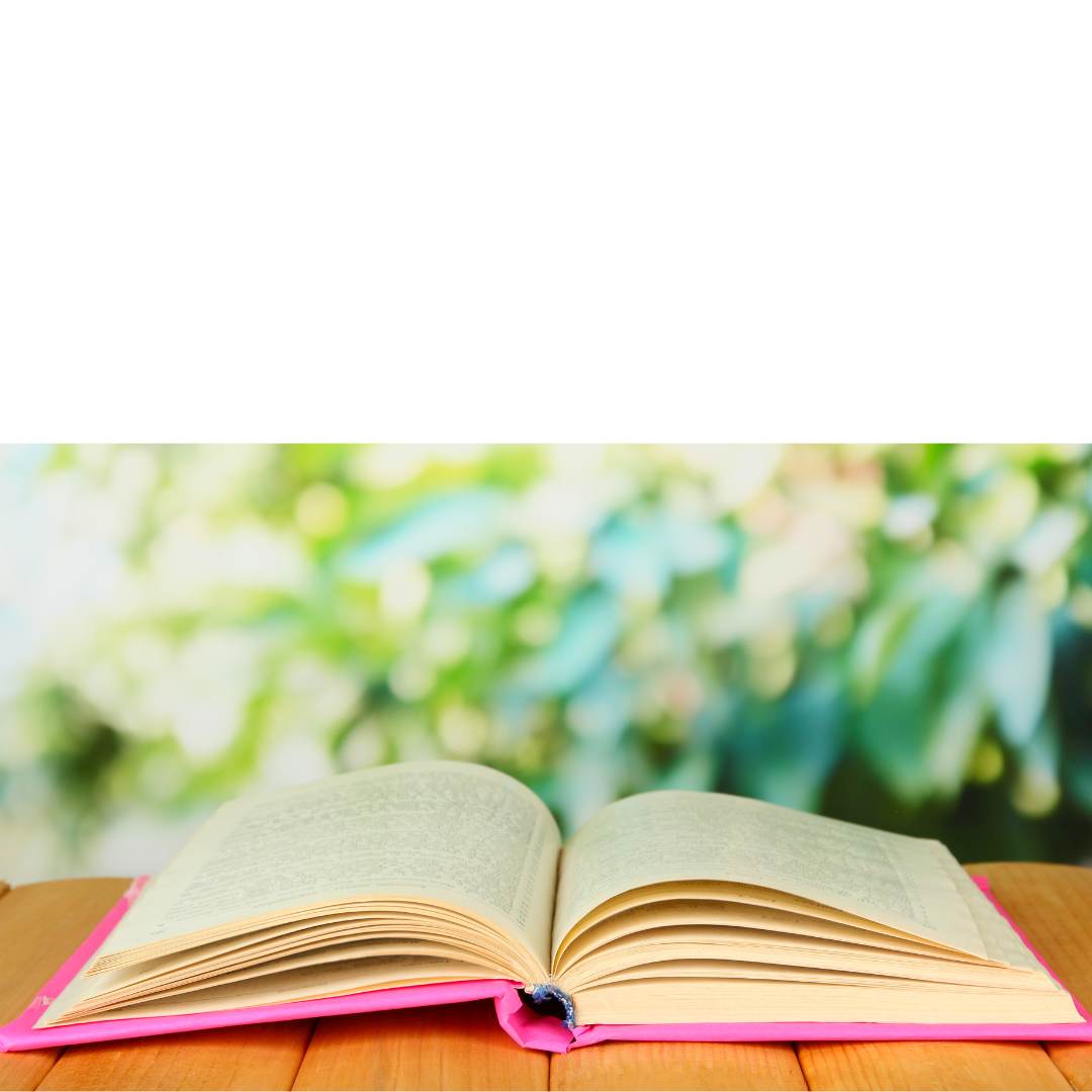 kelowna daycare open book on wooden outdoor table