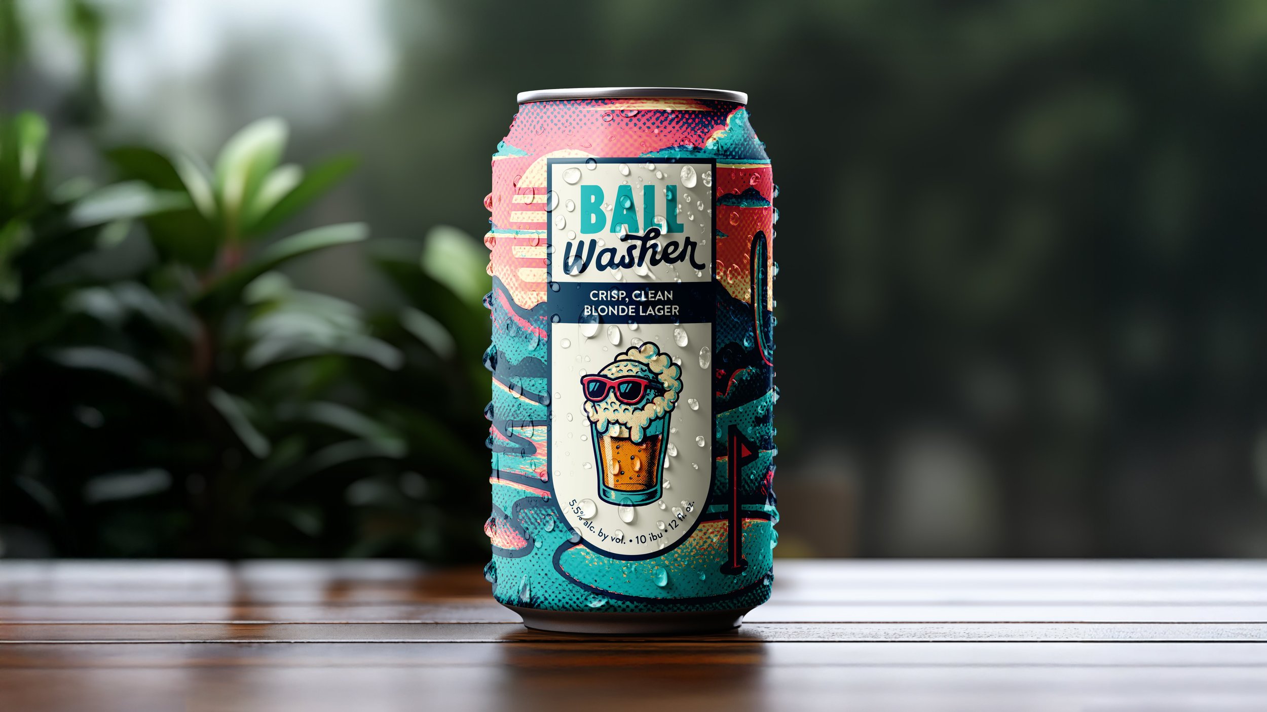 Ball Washer Blonde Lager