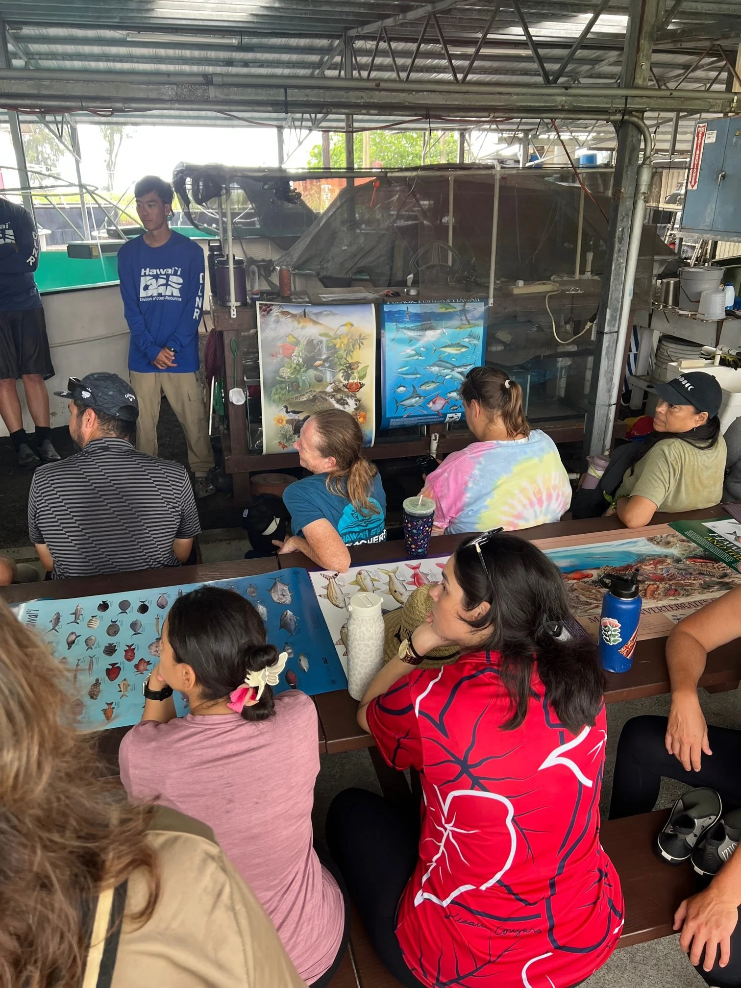 Co-hosted huakaʻi with the staff from the Division of Aquatic Resources