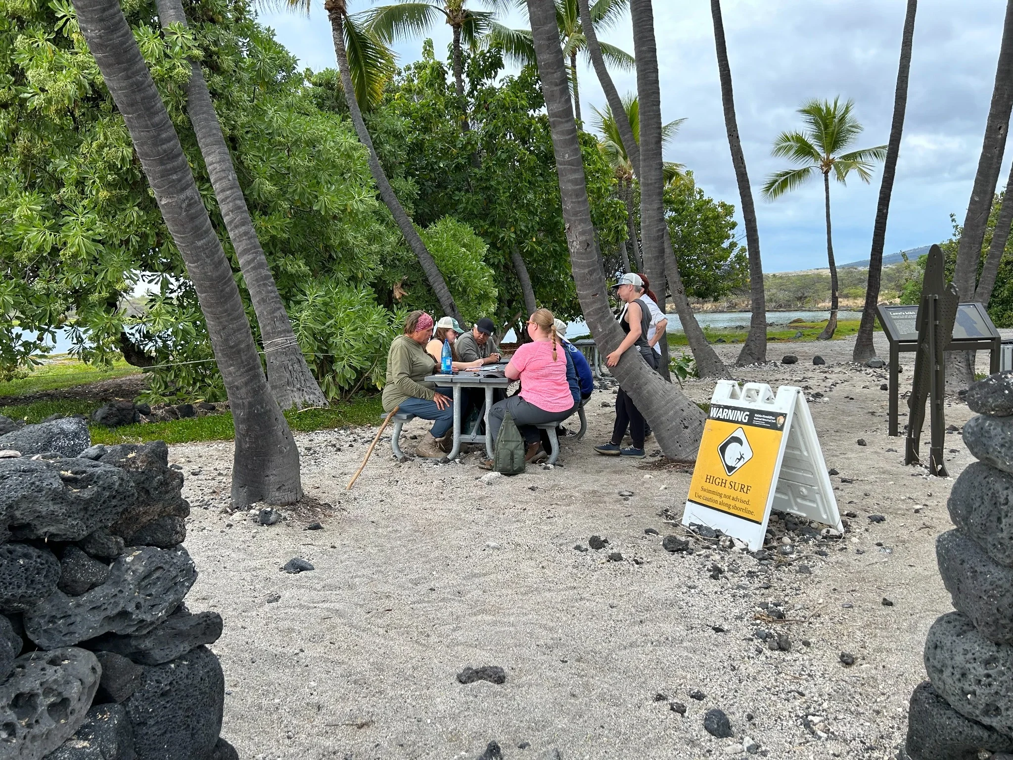 Ala Kahakai Interpretive planning with South Kona community