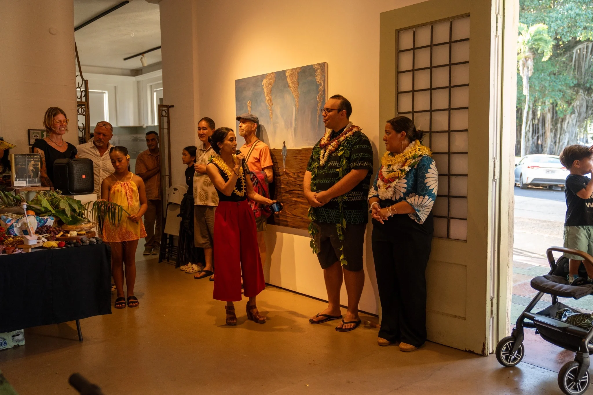 Opening night of the Puāhilo Exhibit