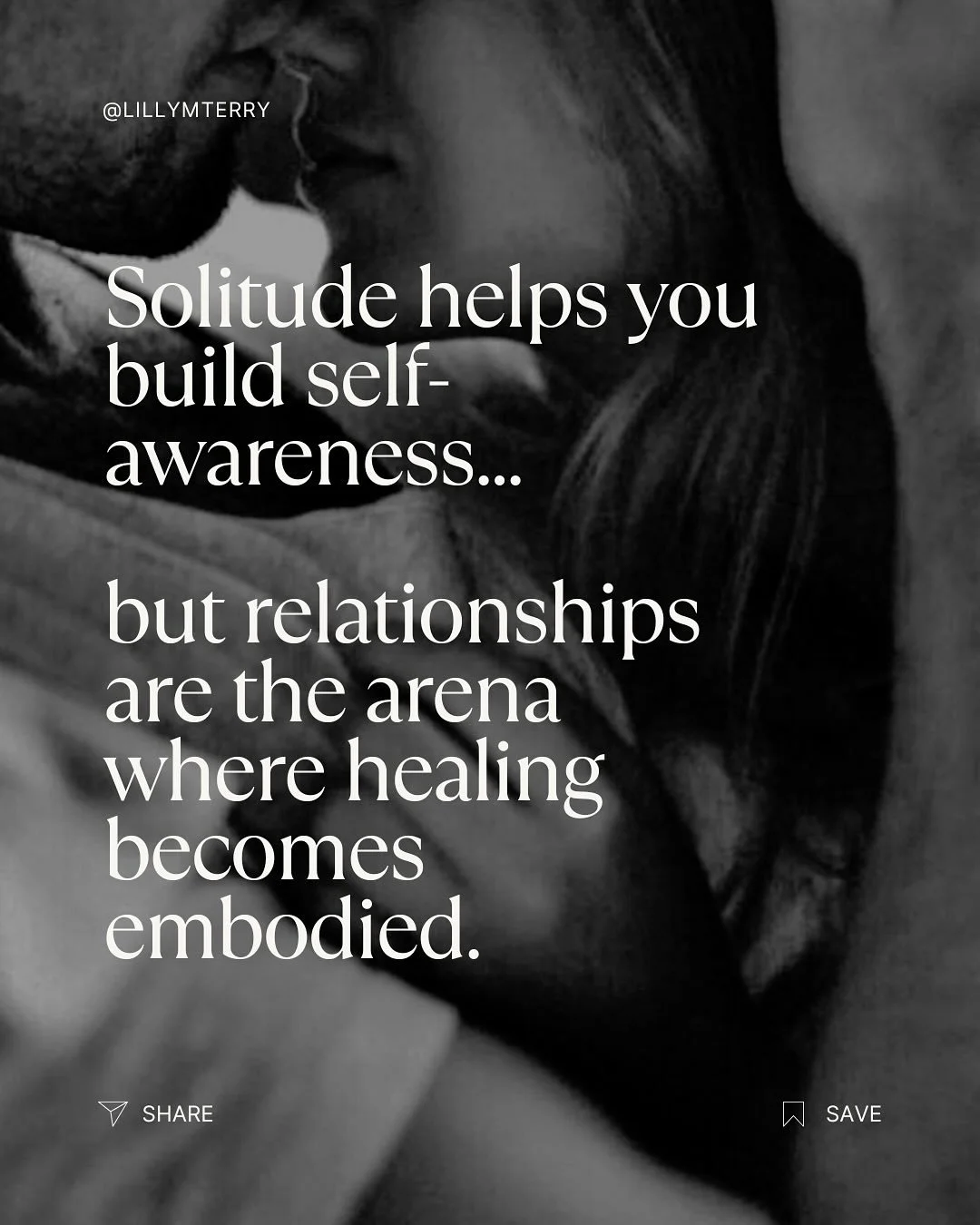 relationships &mdash; our greatest struggle &amp; our greatest teachers in this life. 

deep down I think what humans crave most is deep, authentic, attuned connections &mdash; it&rsquo;s a core need of a species that was wired for belonging. 

and y