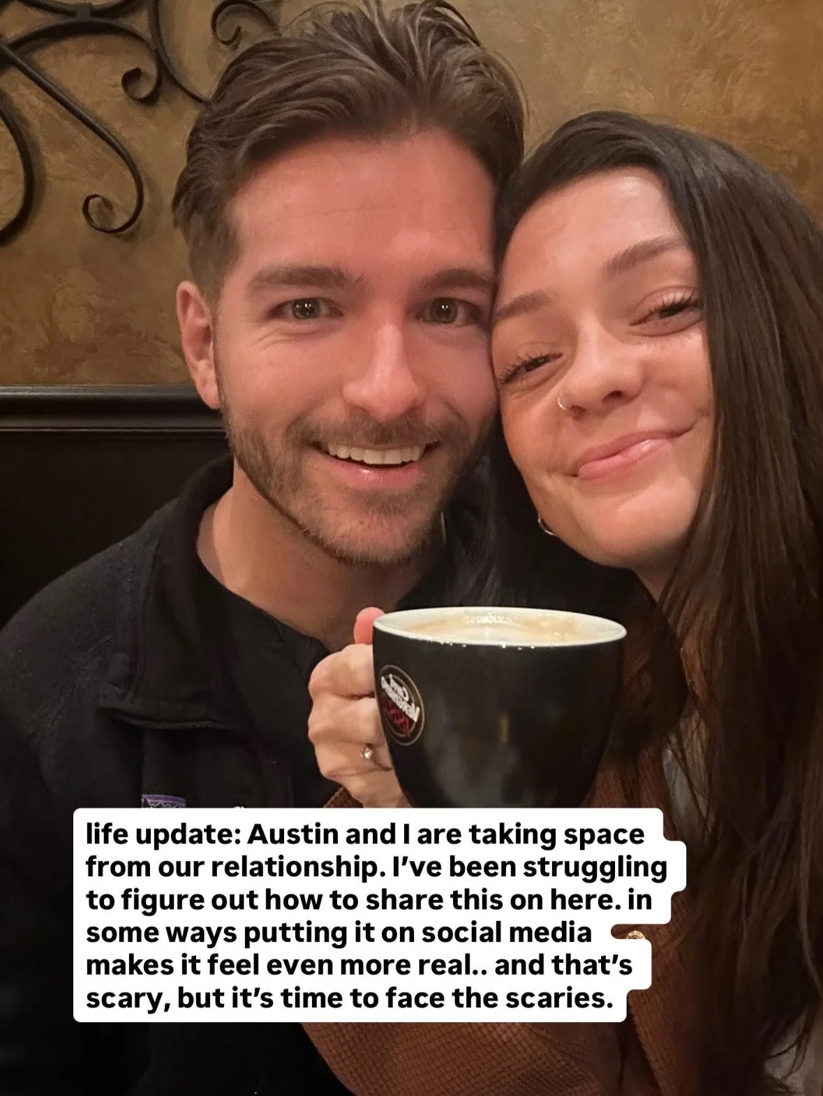 life update 🖤

trust falling.
turning pain into purpose.

thank you to all of our friends for holding us through this wild chapter. grateful for you all. 🙏🏼