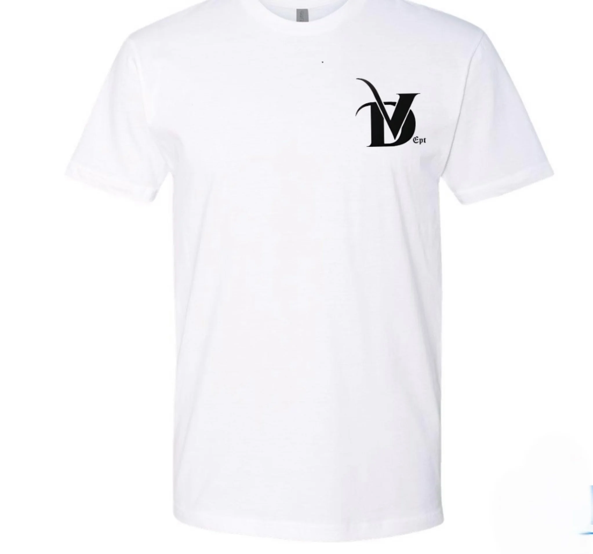 Visionary Dept tee shirt White/Black