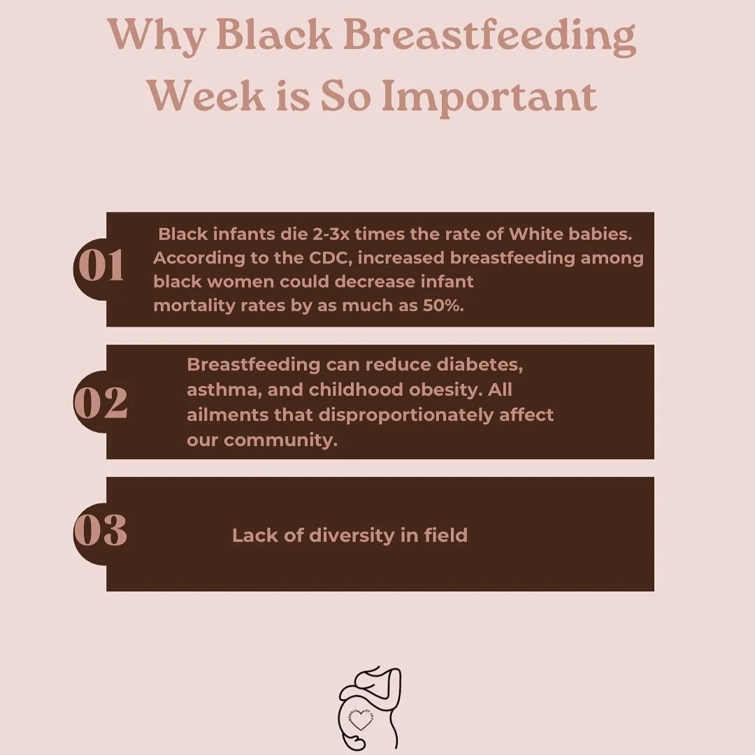 ✨ Happy Black Breastfeeding Week! ✨
This year&rsquo;s theme, &ldquo;Boots on the Ground: Rooted in Breastfeeding Success, Grounded in Community Support,&rdquo; reminds us that breastfeeding is not just about nourishment&mdash;it&rsquo;s about legacy,