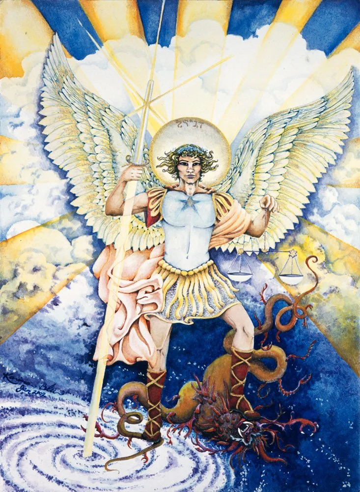 Sáo Miguel, 2001, watercolor on paper, 11 x 15 in. (28 x 30.4 cm)