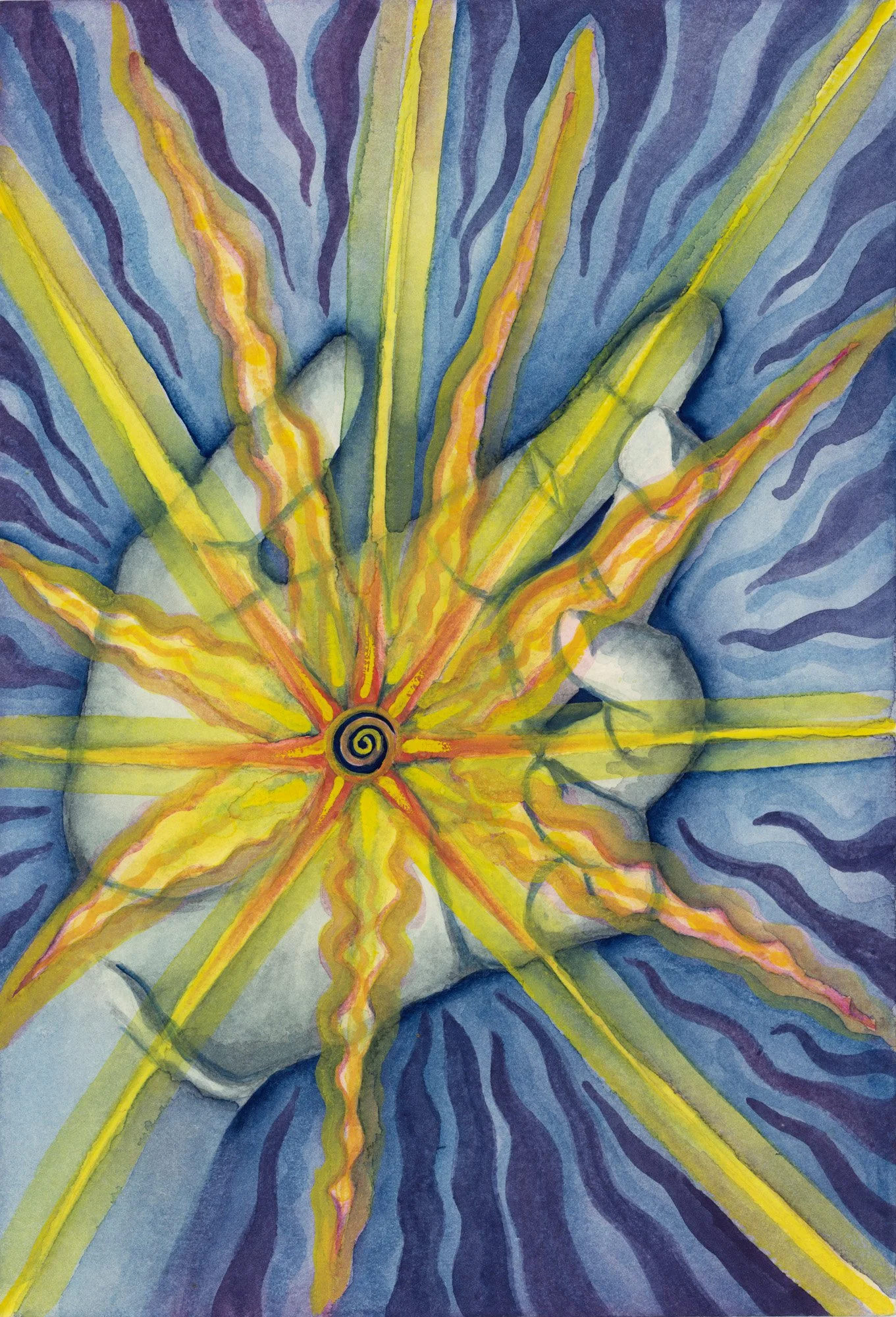Forgive it, watercolor on paper