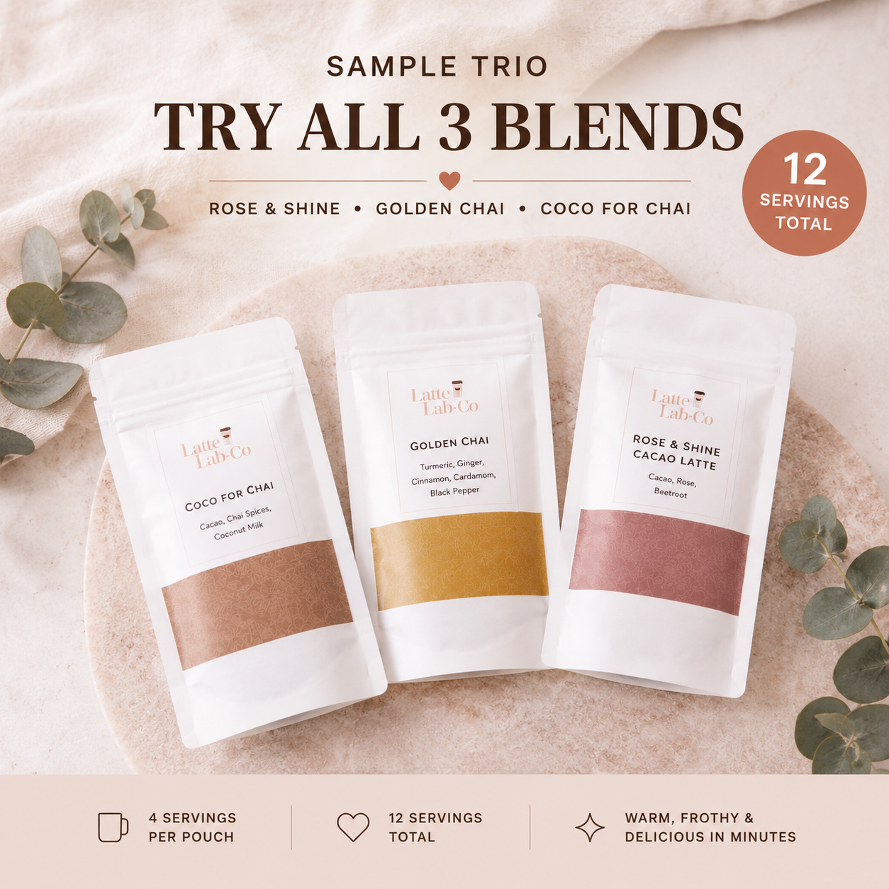 Latte Blend Sample Packs (Choose 3)